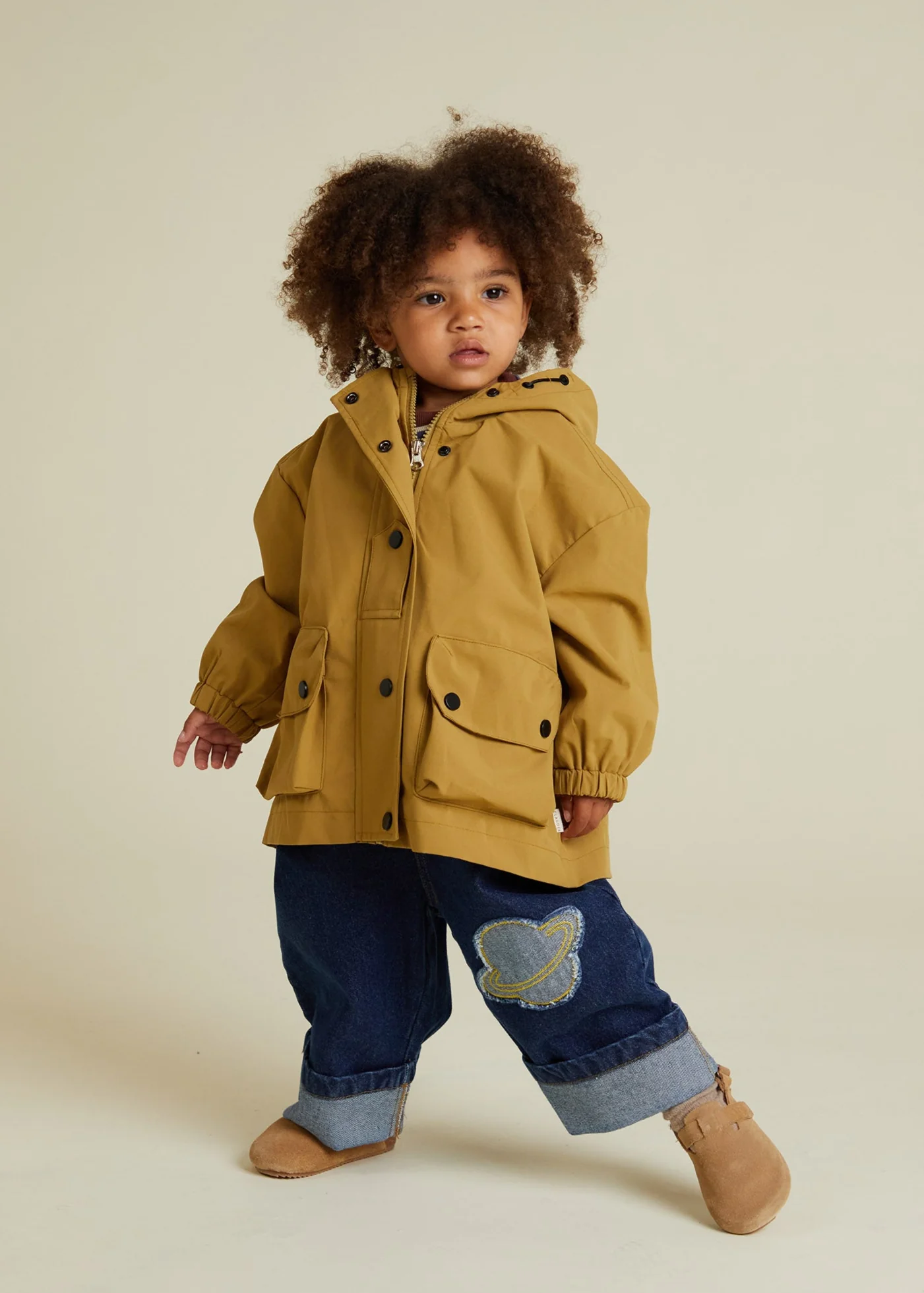 Brooke Honey Rain Jacket - Image 6