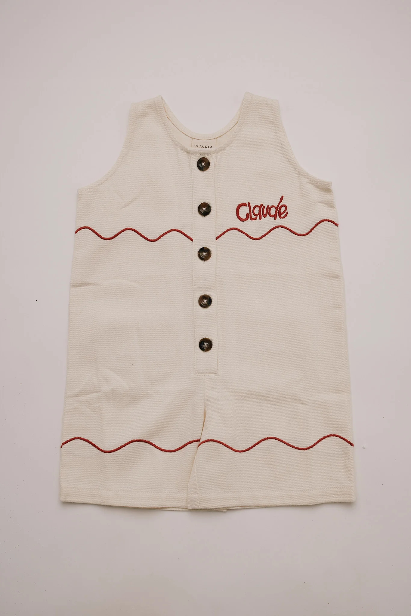 Cali Vanilla Ripple Collar Overall - Image 18