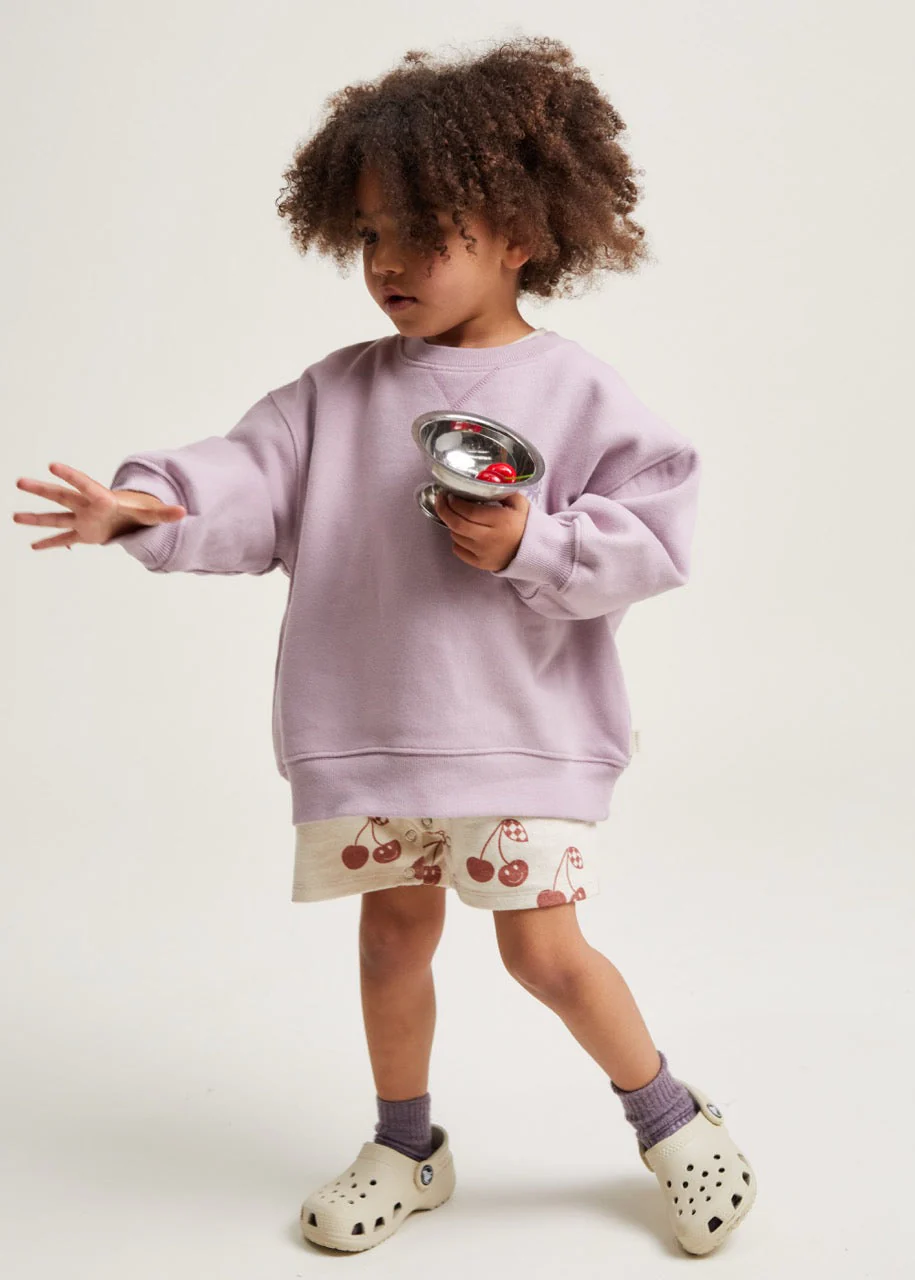 Carner Lilac Abstract Sweater - Image 3