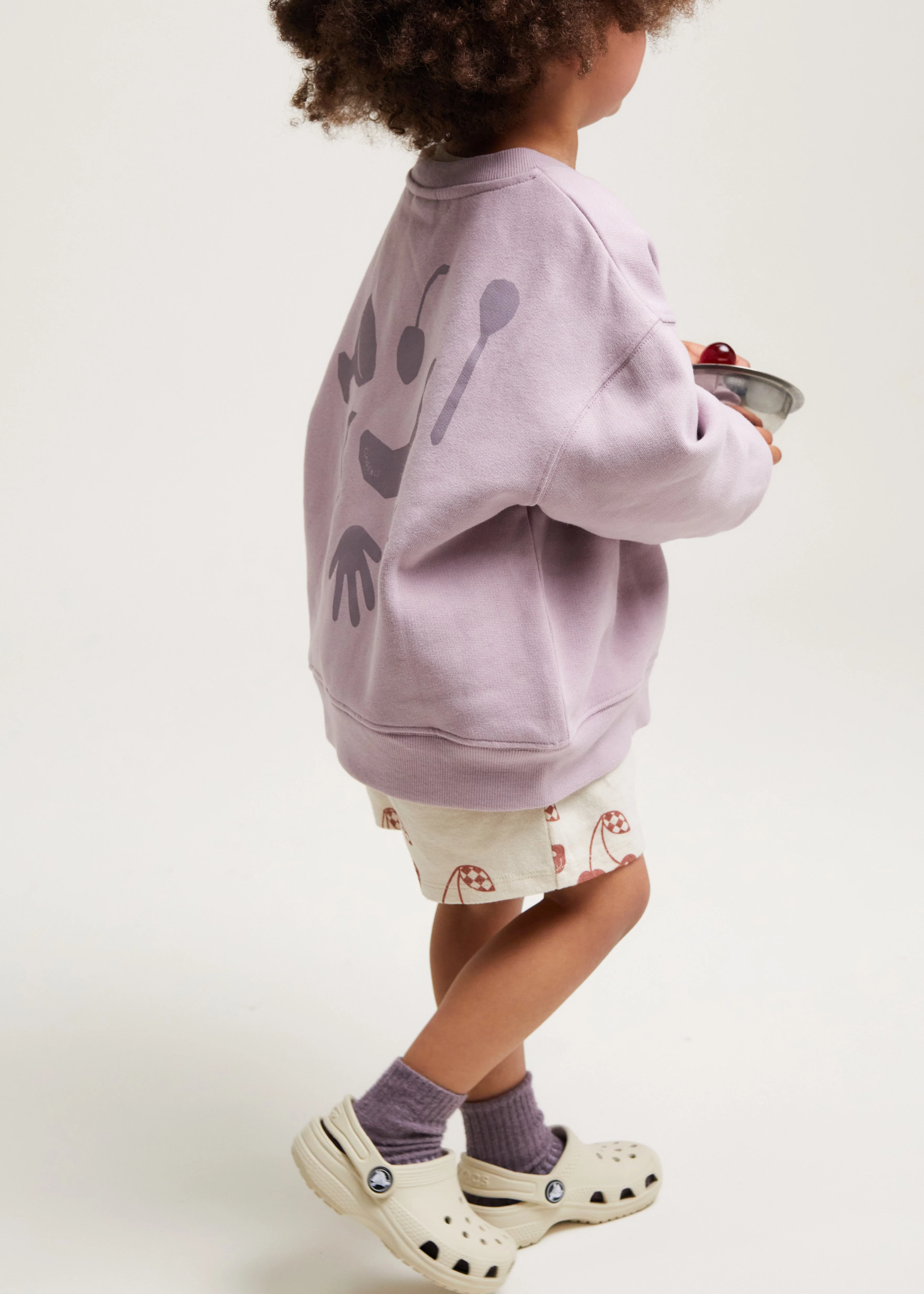 Carner Lilac Abstract Sweater - Image 4