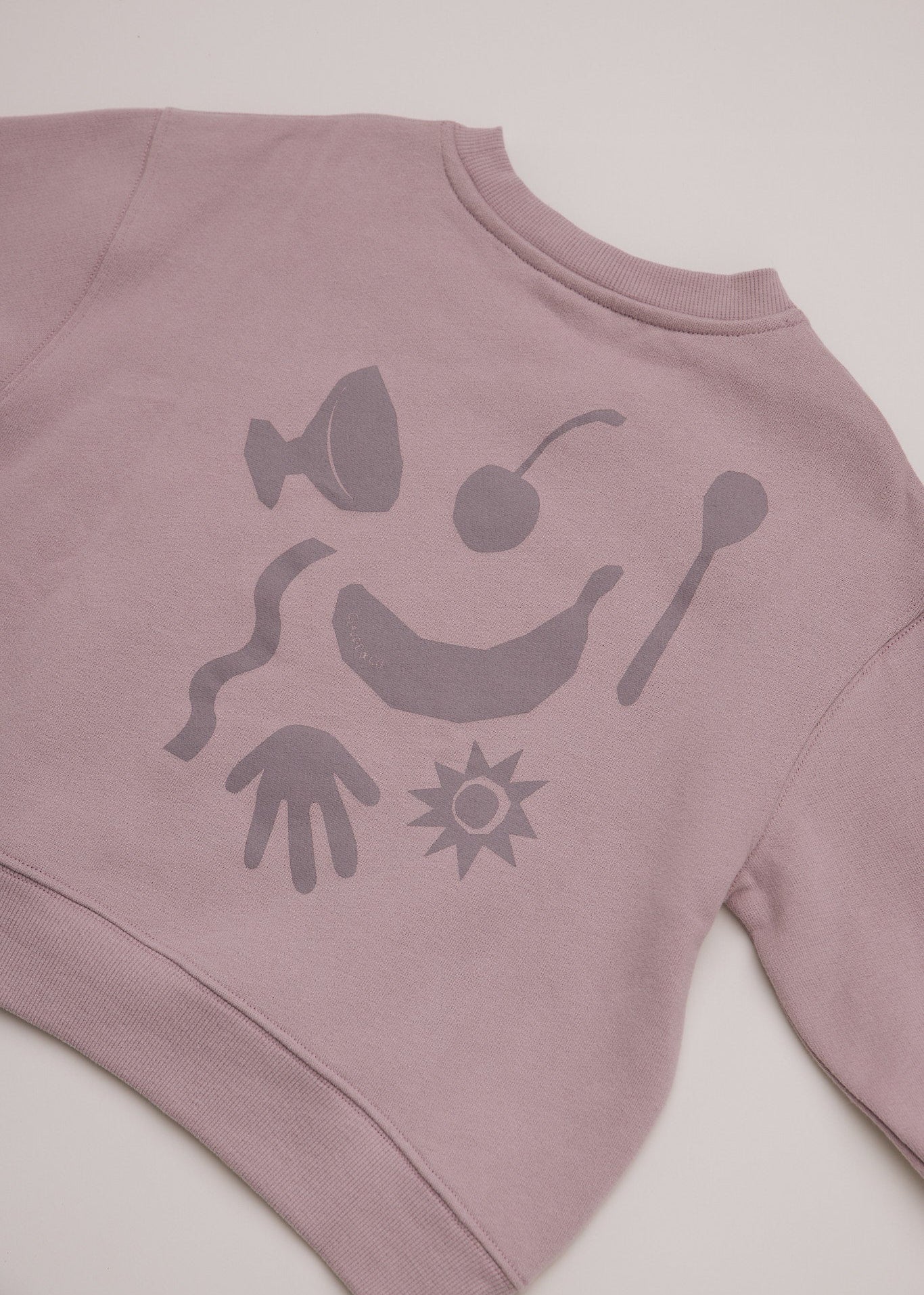 Carner Lilac Abstract Sweater - Image 5