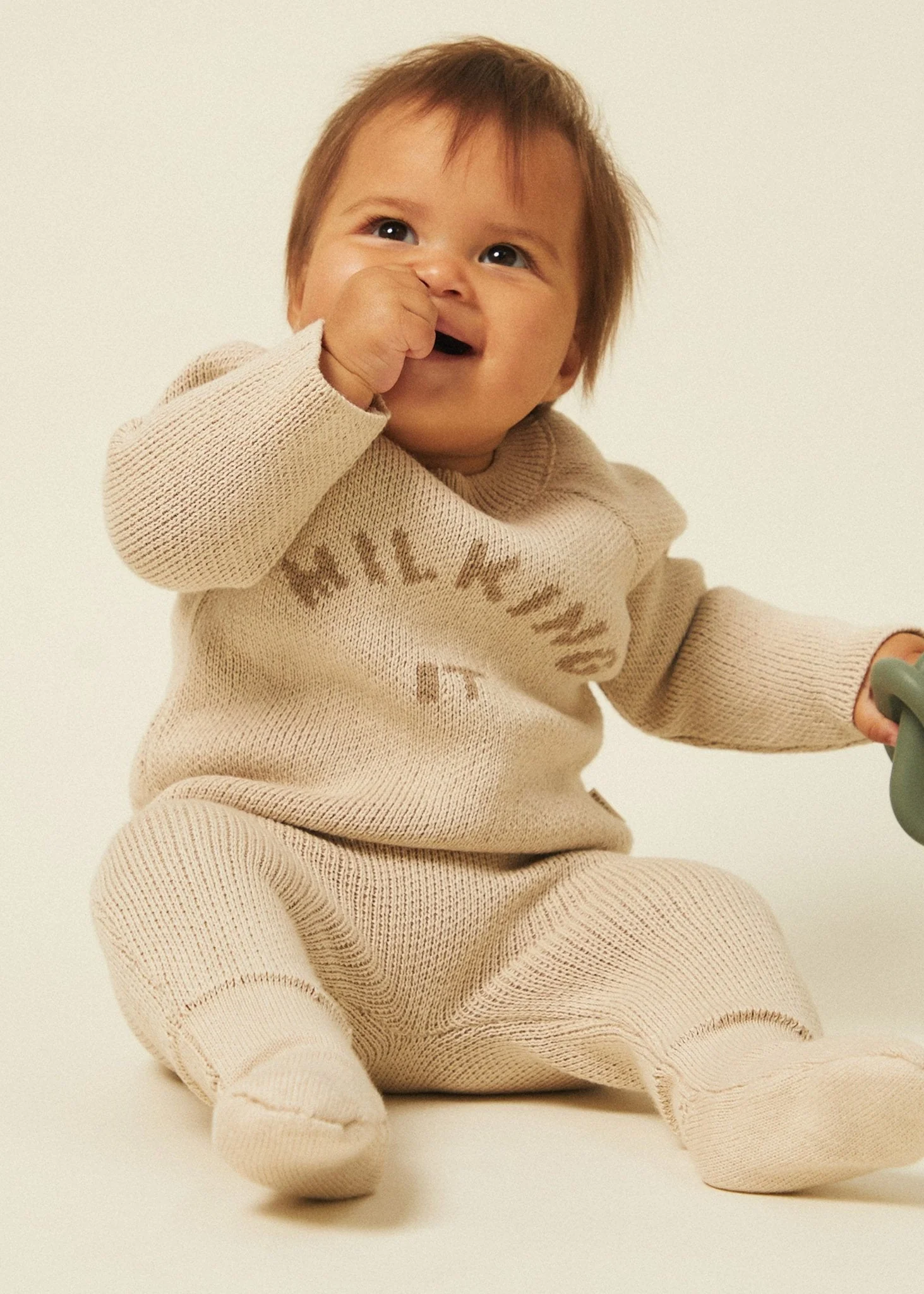 Fable Milking It Sweater Oat - Image 3