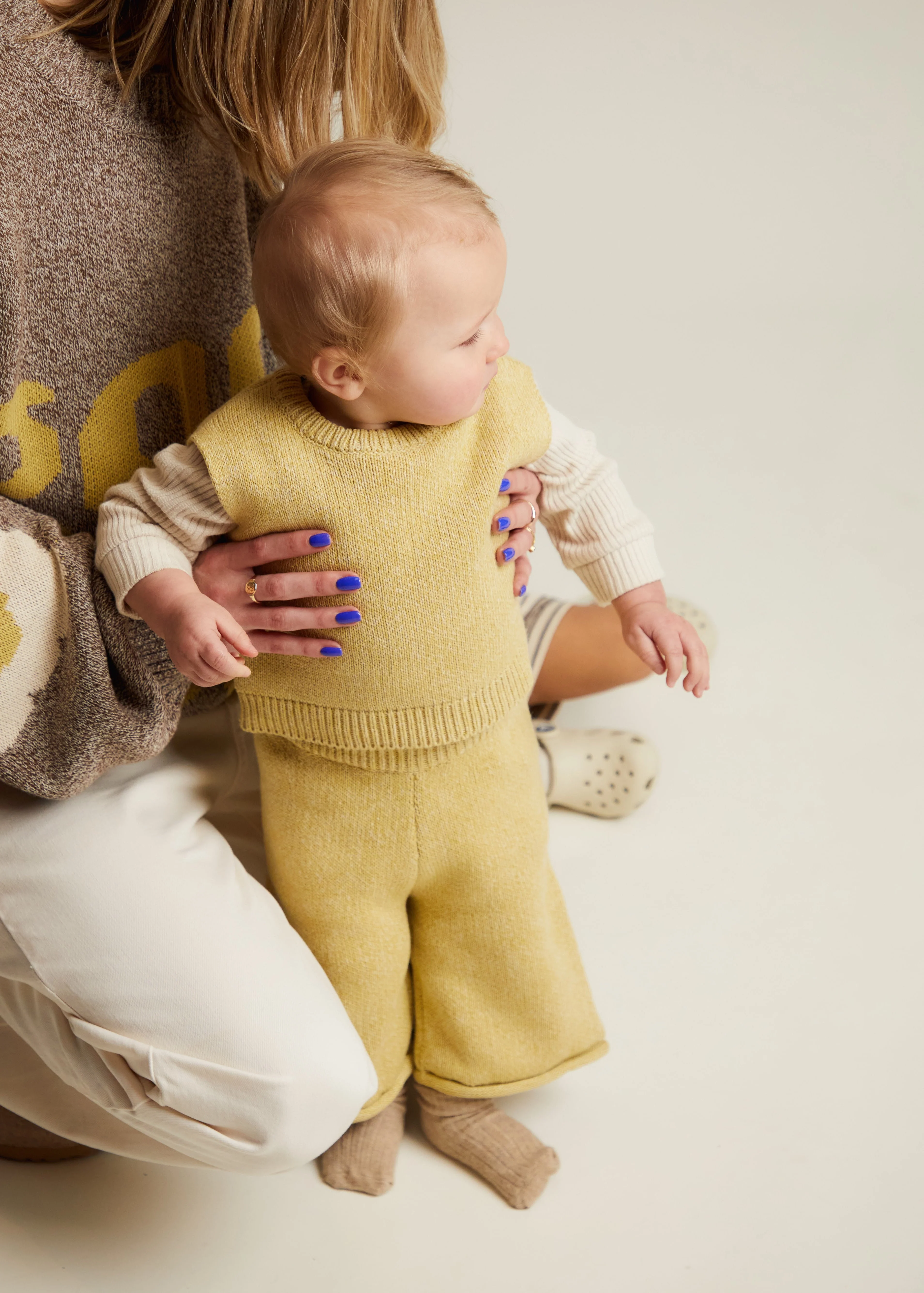 Cove Yolk Knitted Trouser