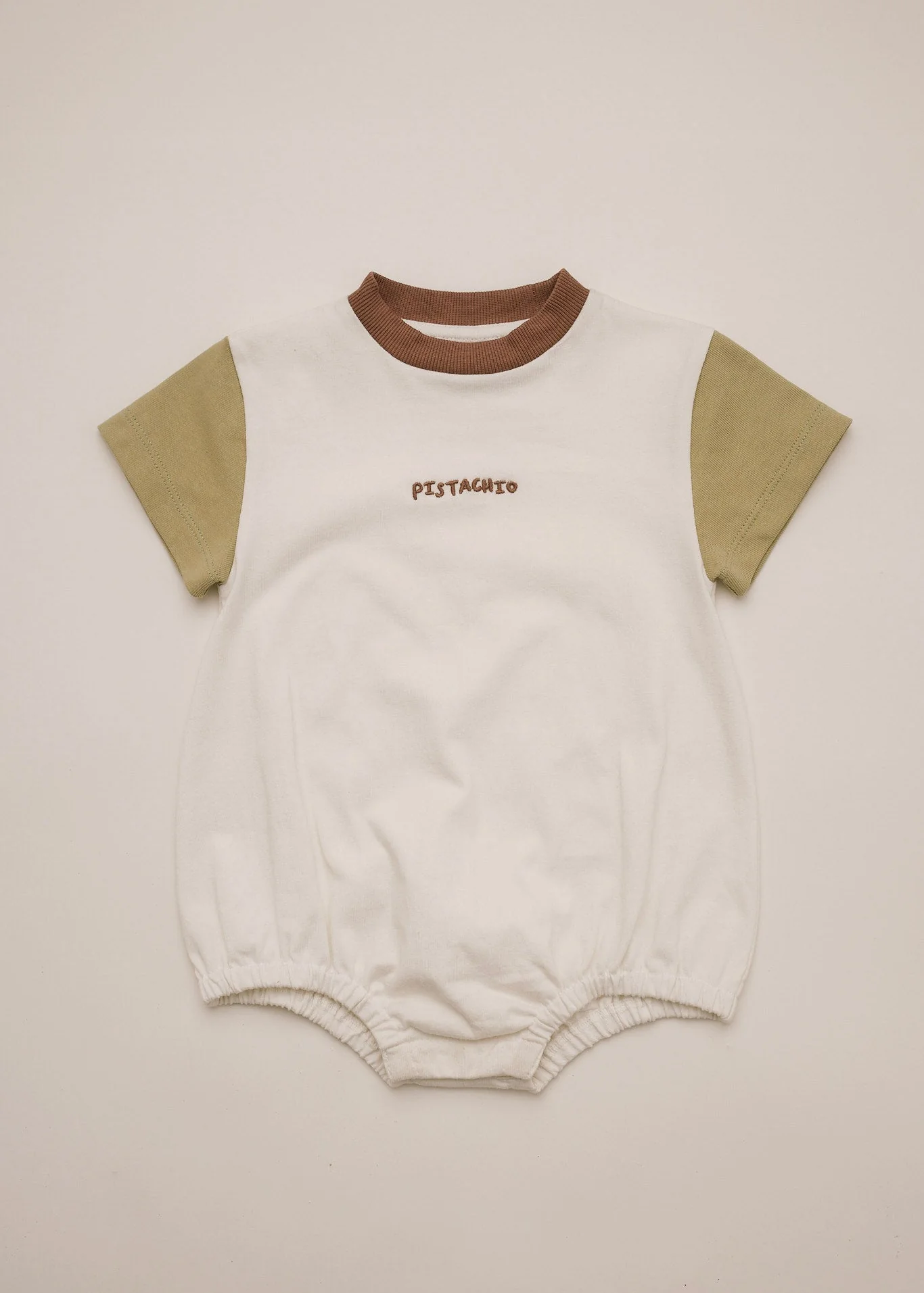 Devon Pistachio Romper - Image 8