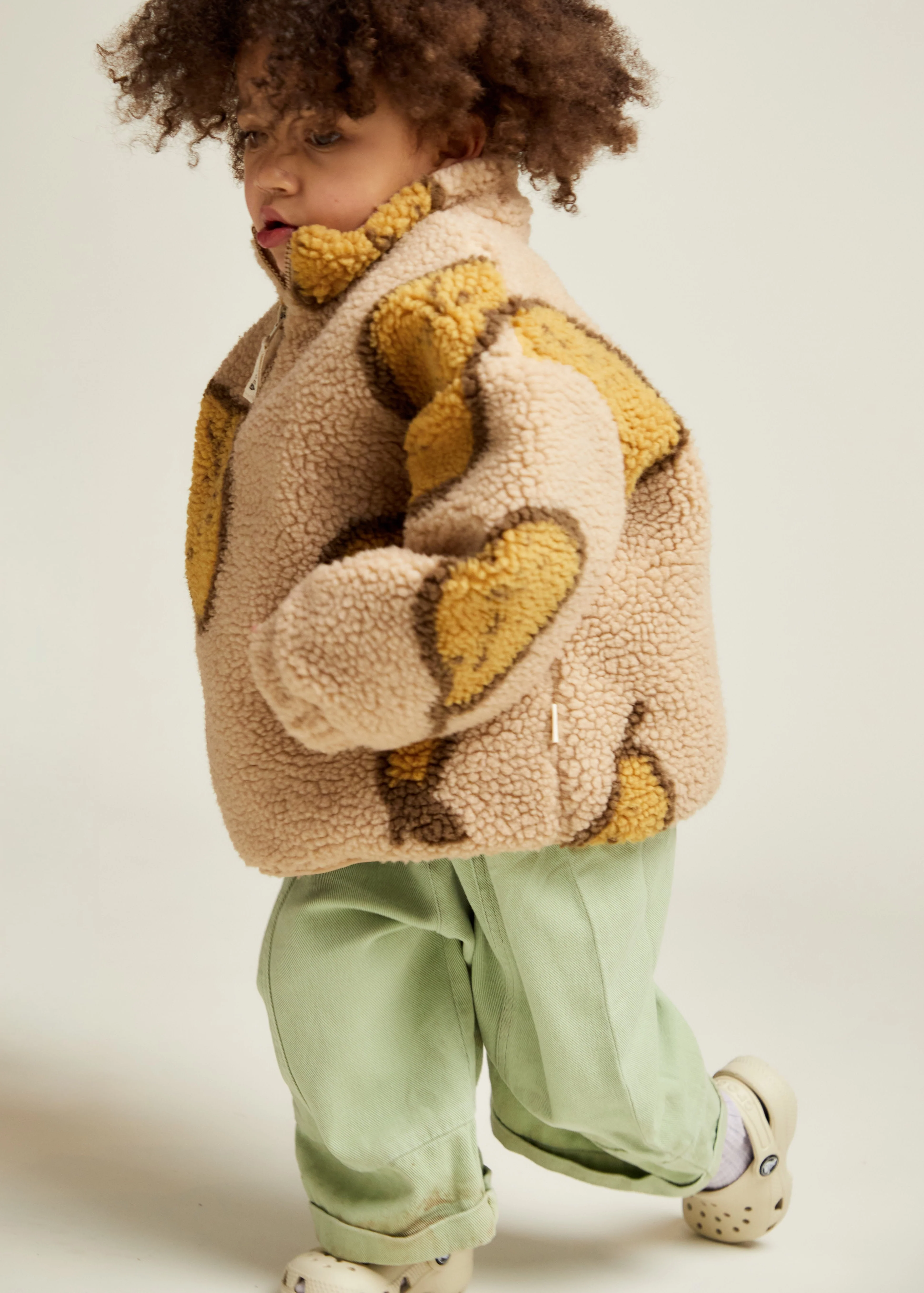 Drew Almond Pear Borg Fleece - Image 3
