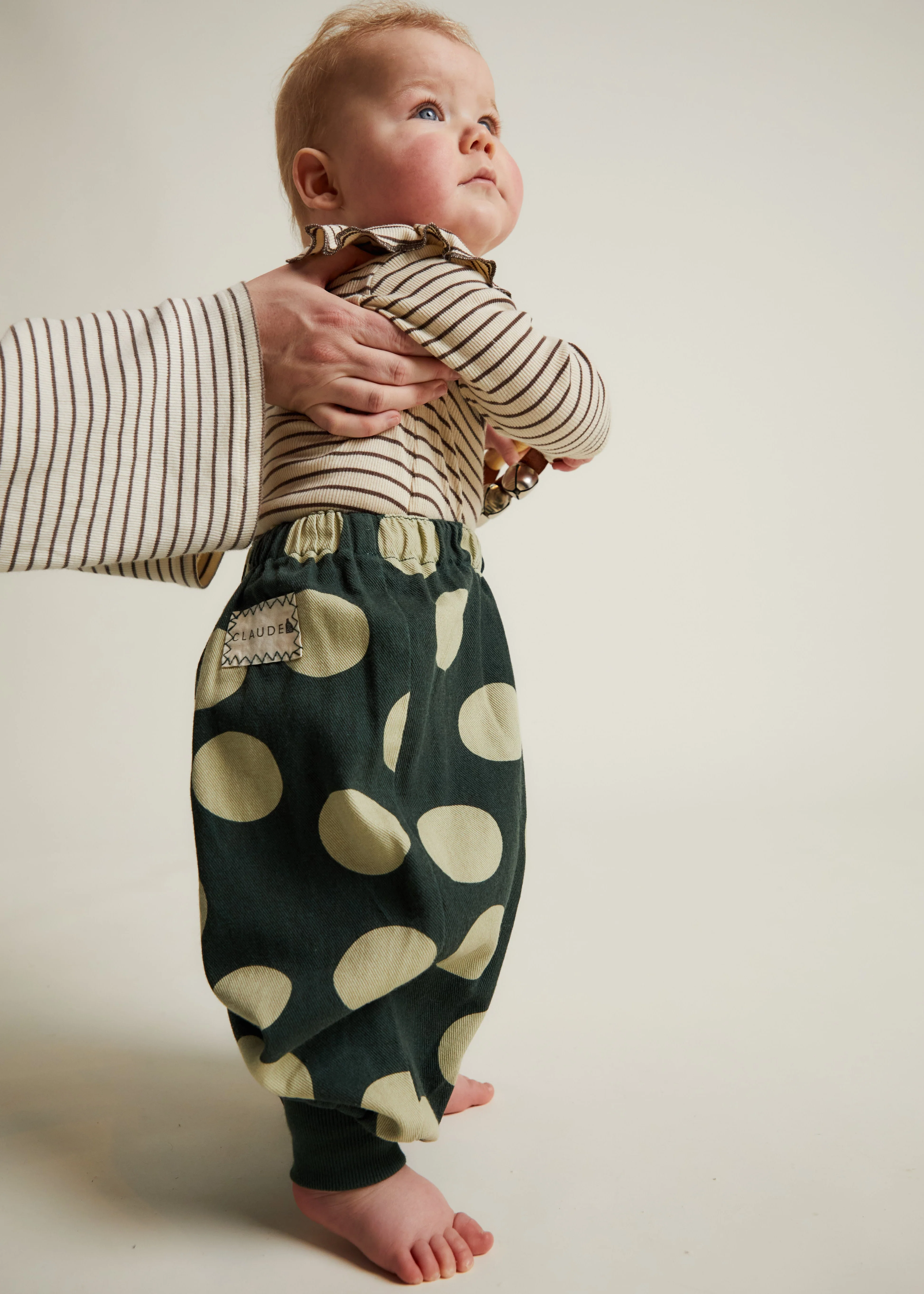 Murphy Kale Polka Balloon Trouser - Image 4