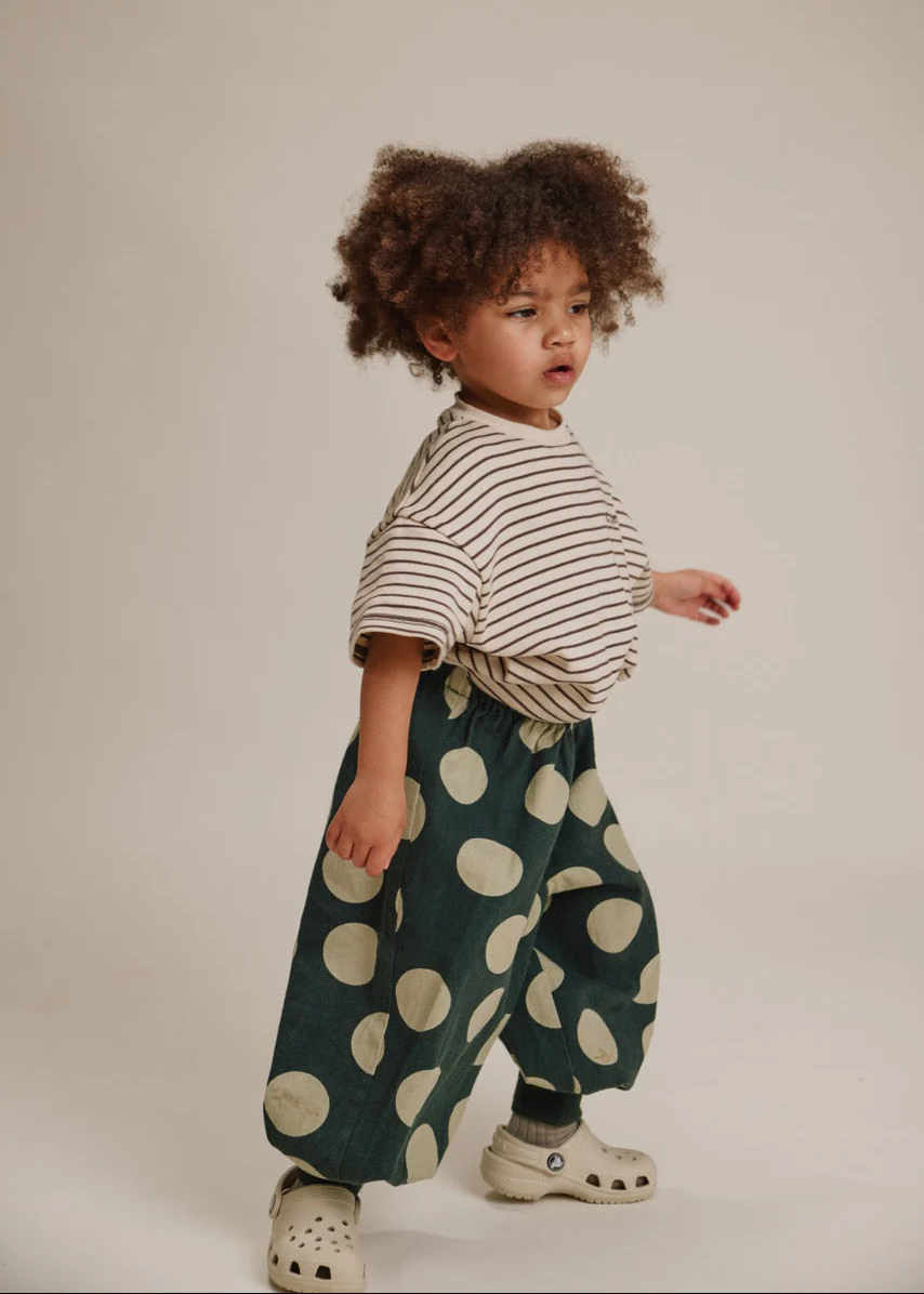 Murphy Kale Polka Balloon Trouser - Image 5