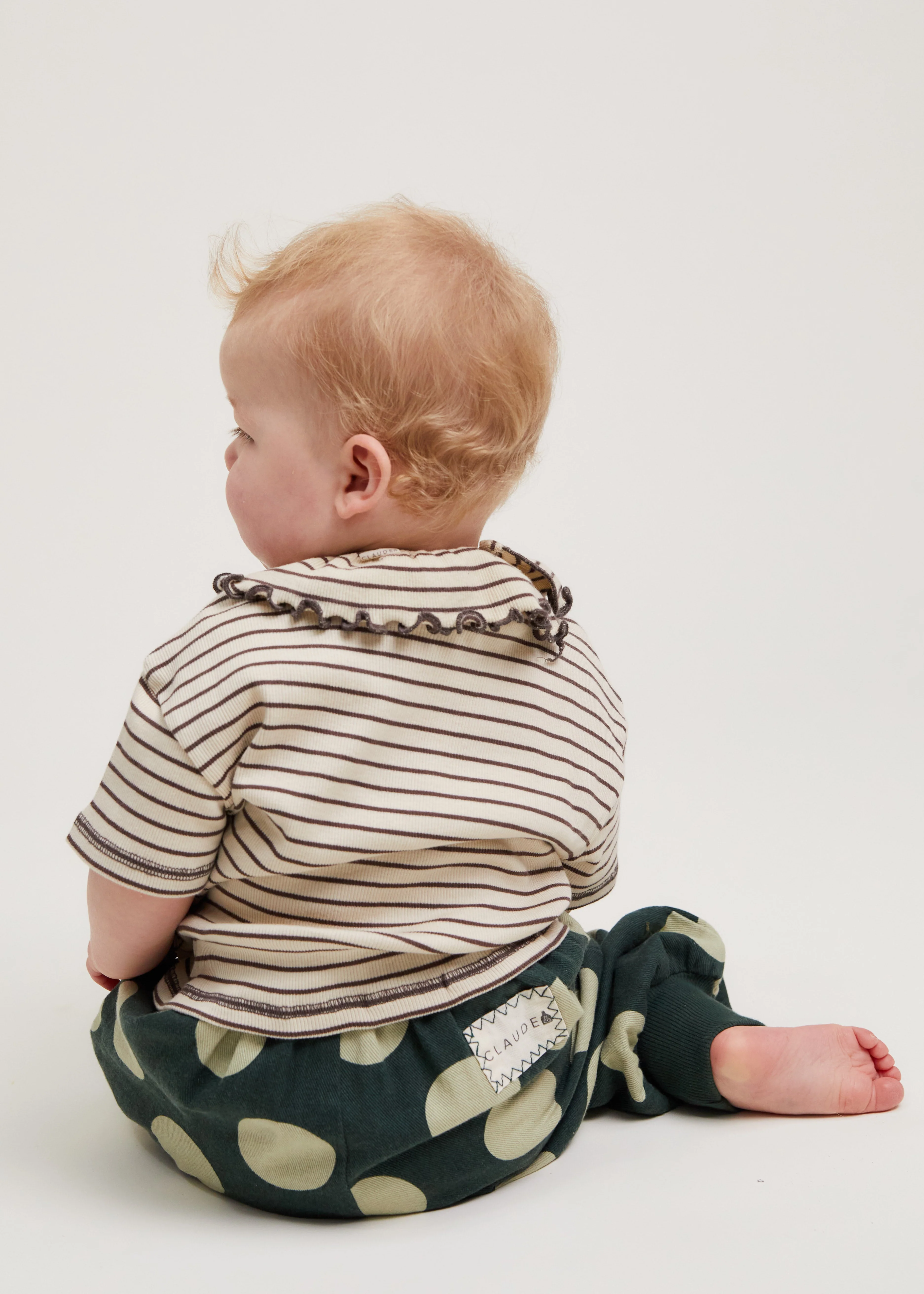Murphy Kale Polka Balloon Trouser - Image 7