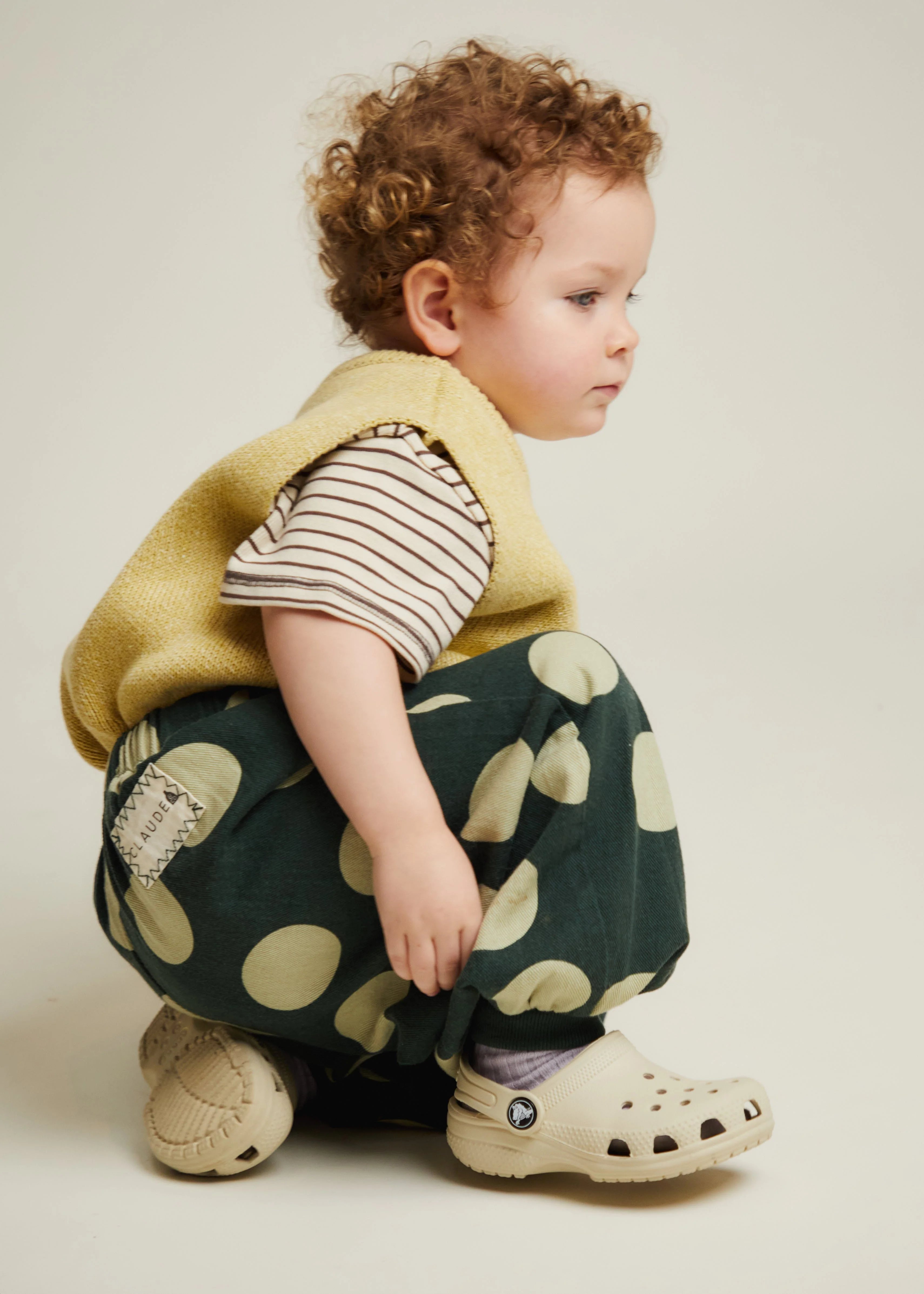 Murphy Kale Polka Balloon Trouser - Image 9