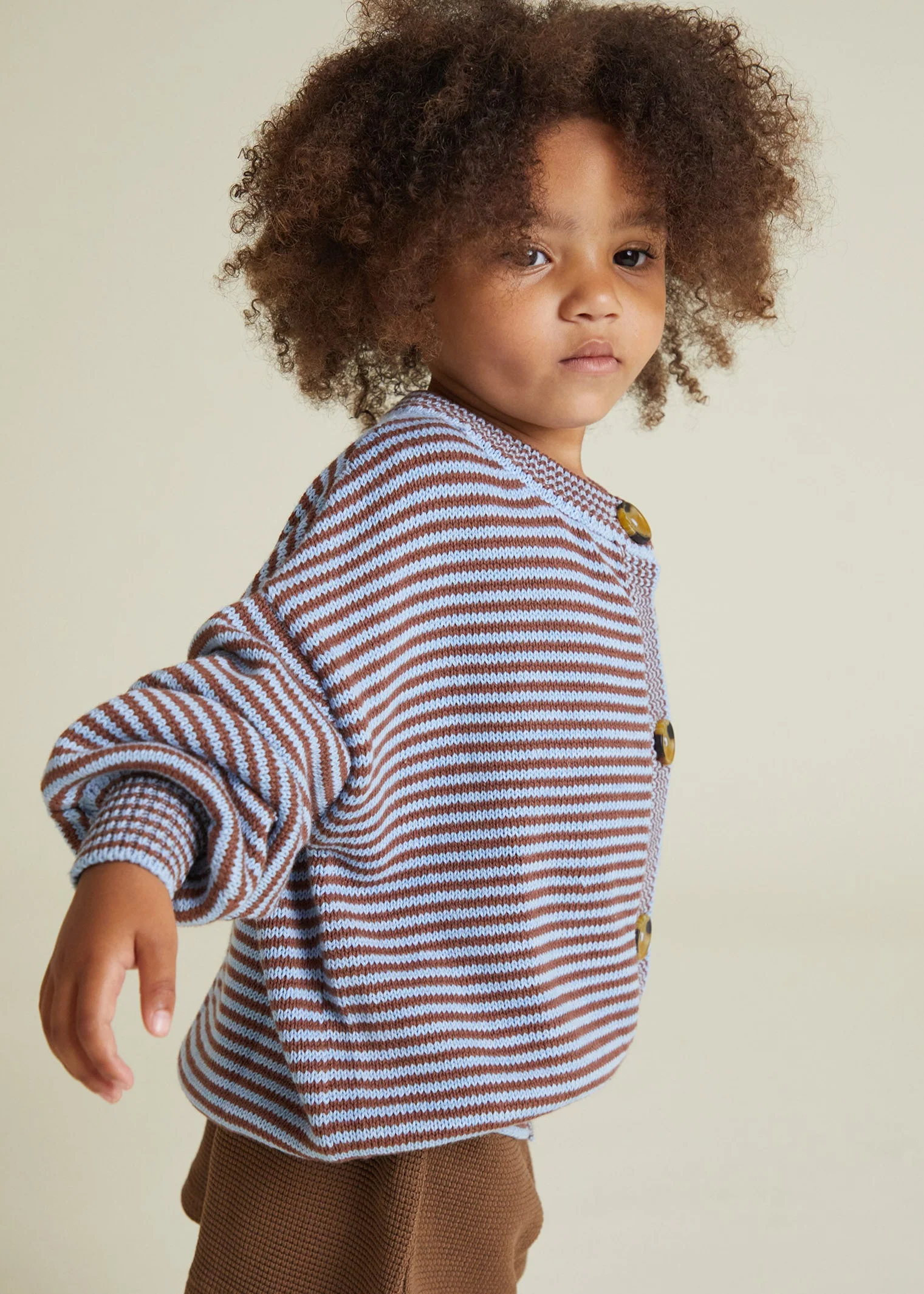 Emil Coco Sky Stripe Cardigan - Image 4