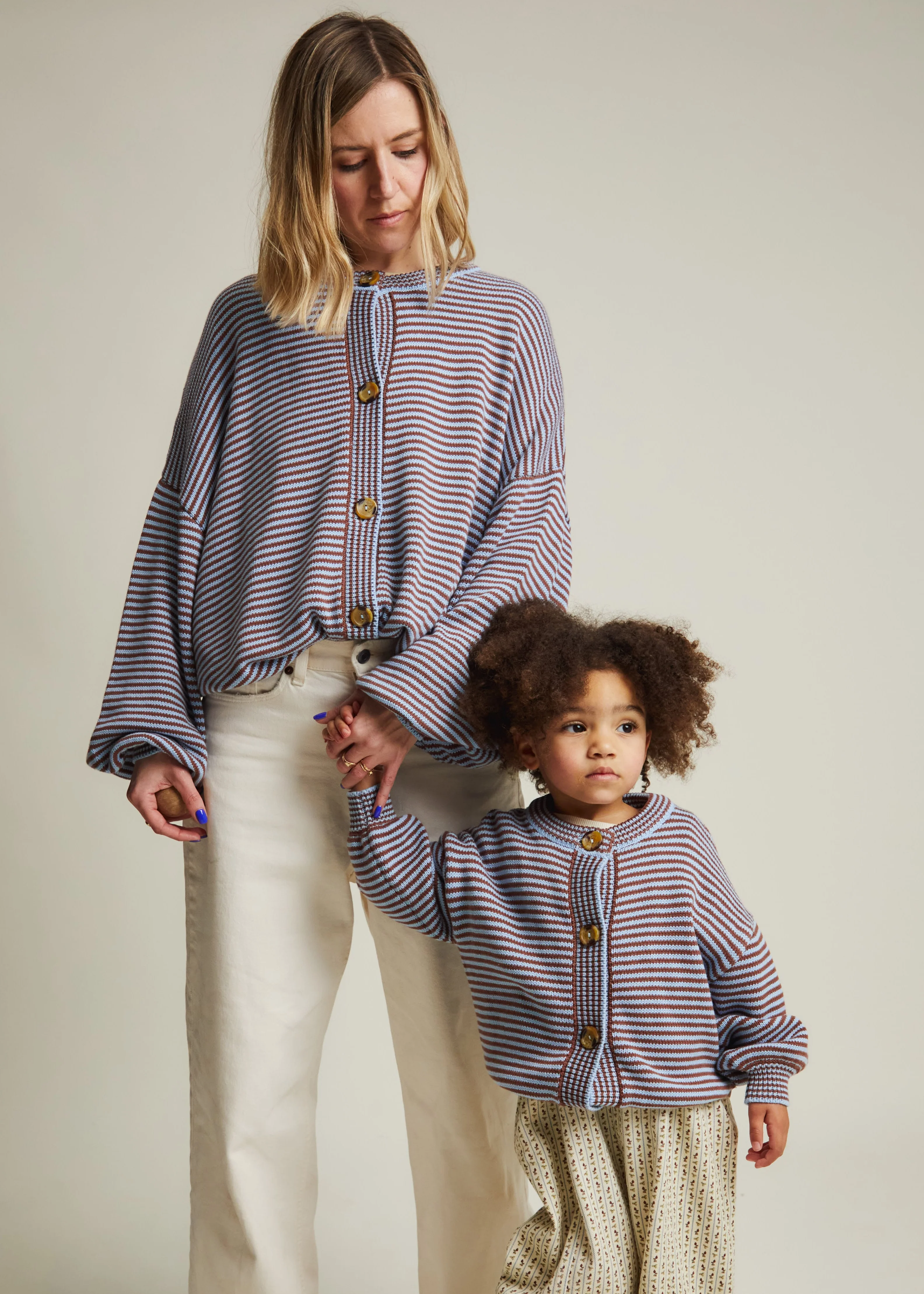 Emil Coco Sky Stripe Cardigan Adult