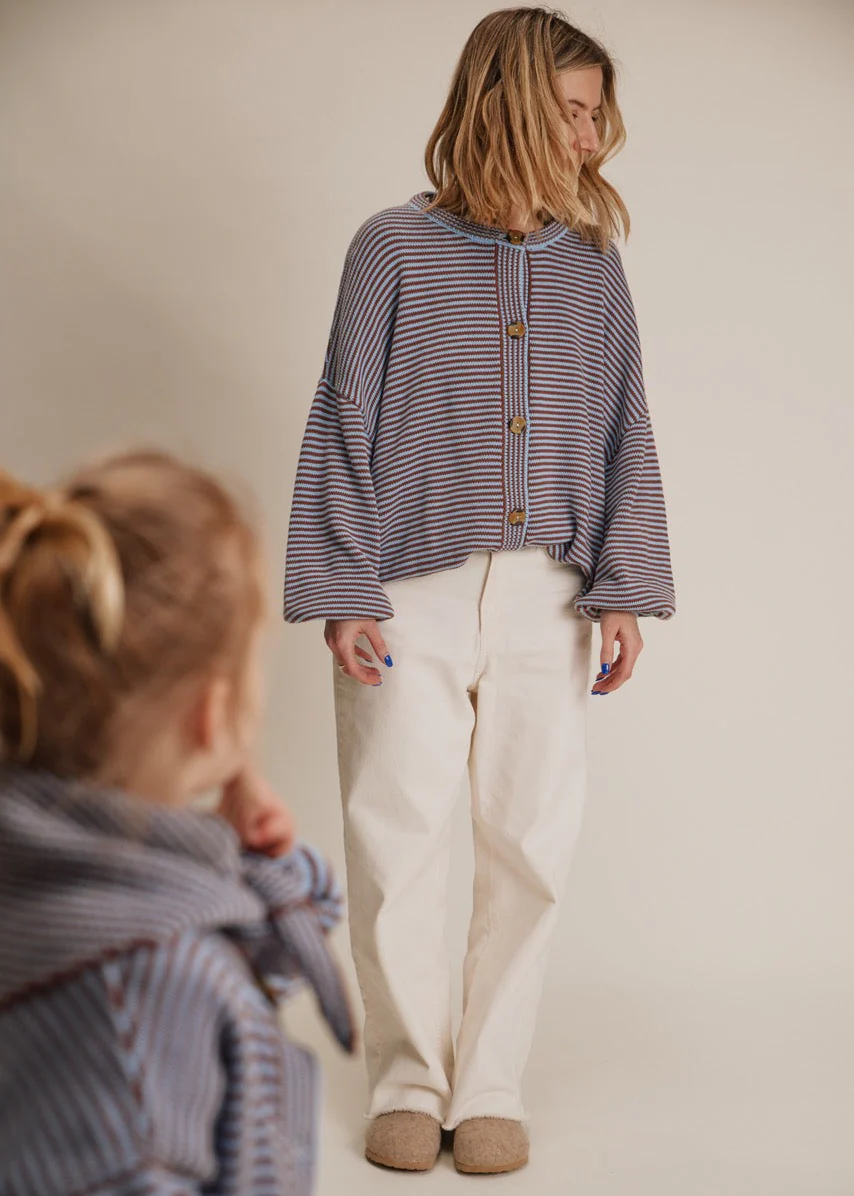 Emil Coco Sky Stripe Cardigan Adult - Image 2