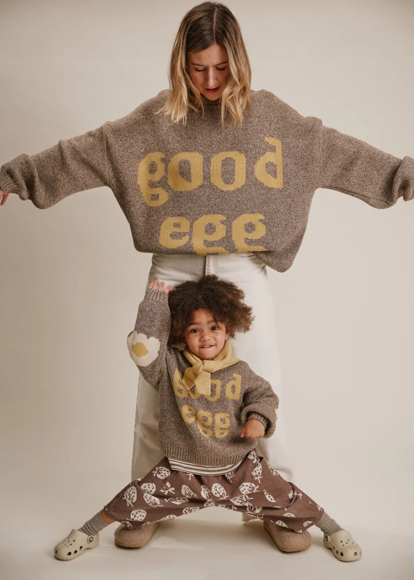 Greta Good Egg Sweater Adult