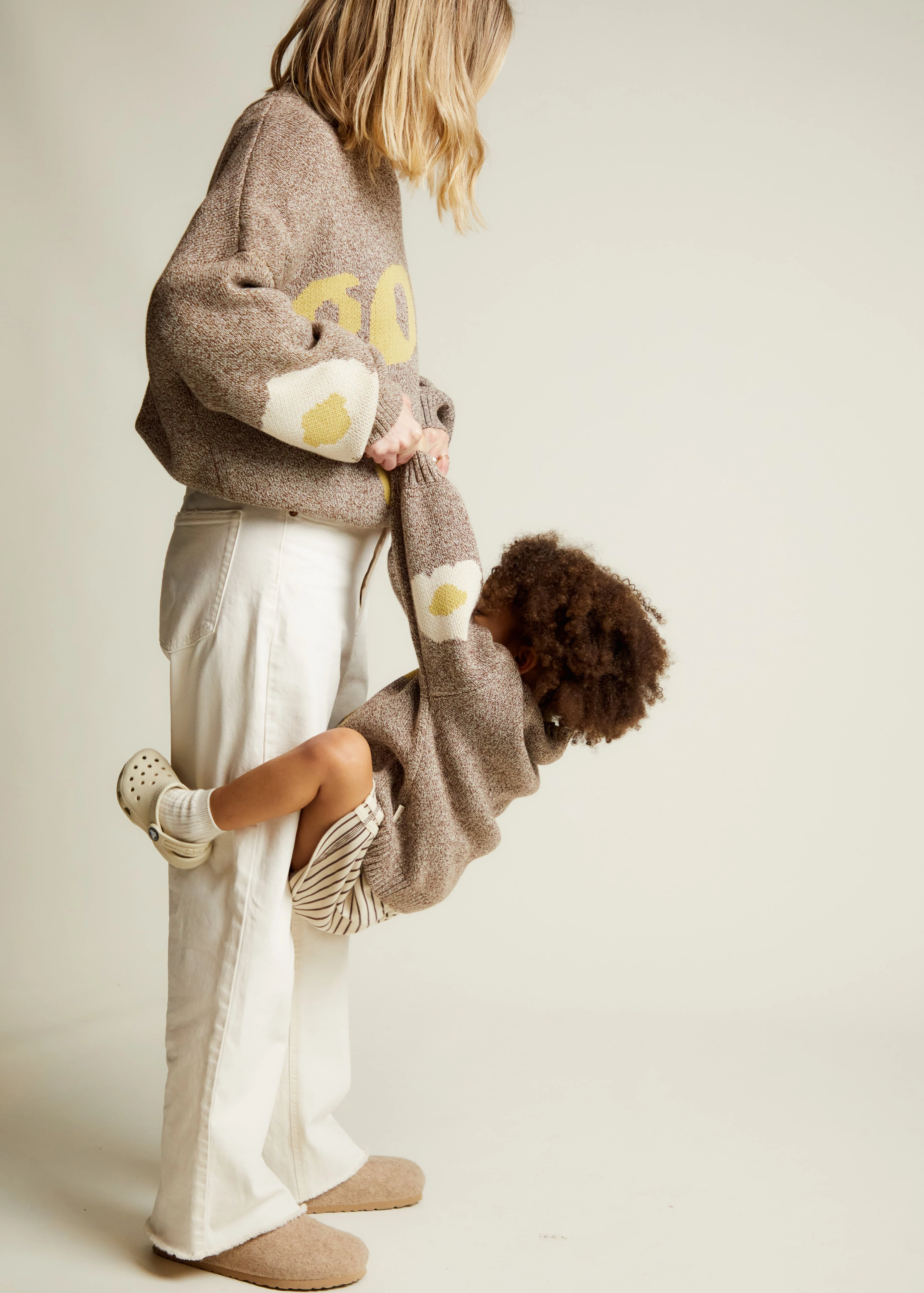 Greta Good Egg Sweater Adult - Image 2