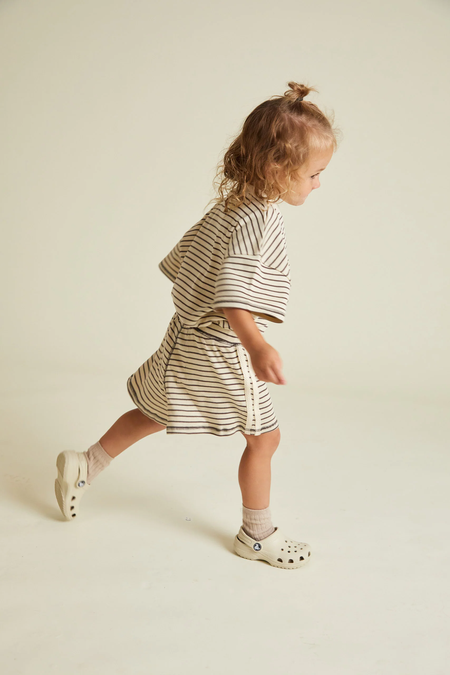 Harper Coco Stripe Short