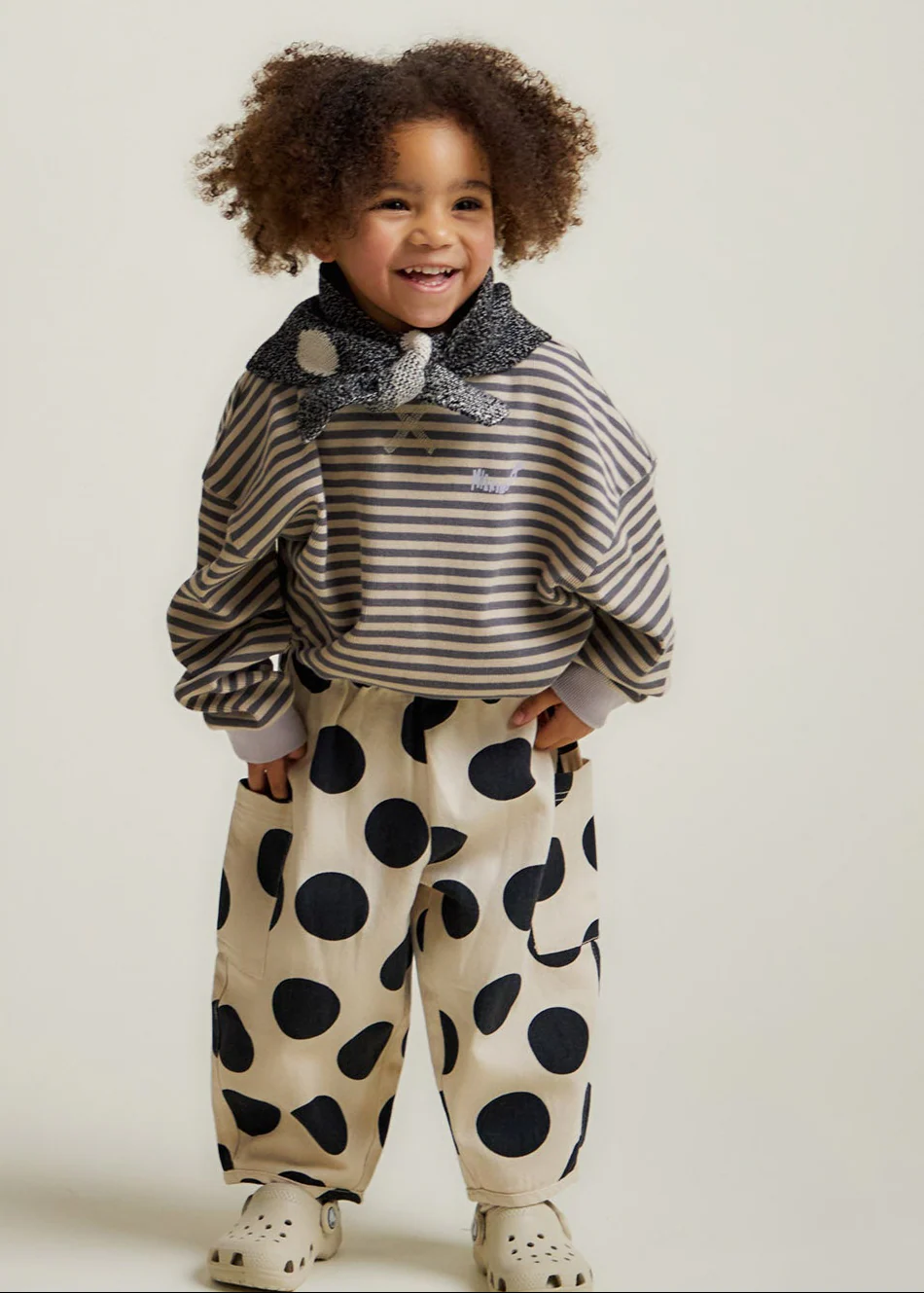 Jamie Stripe Slate Top