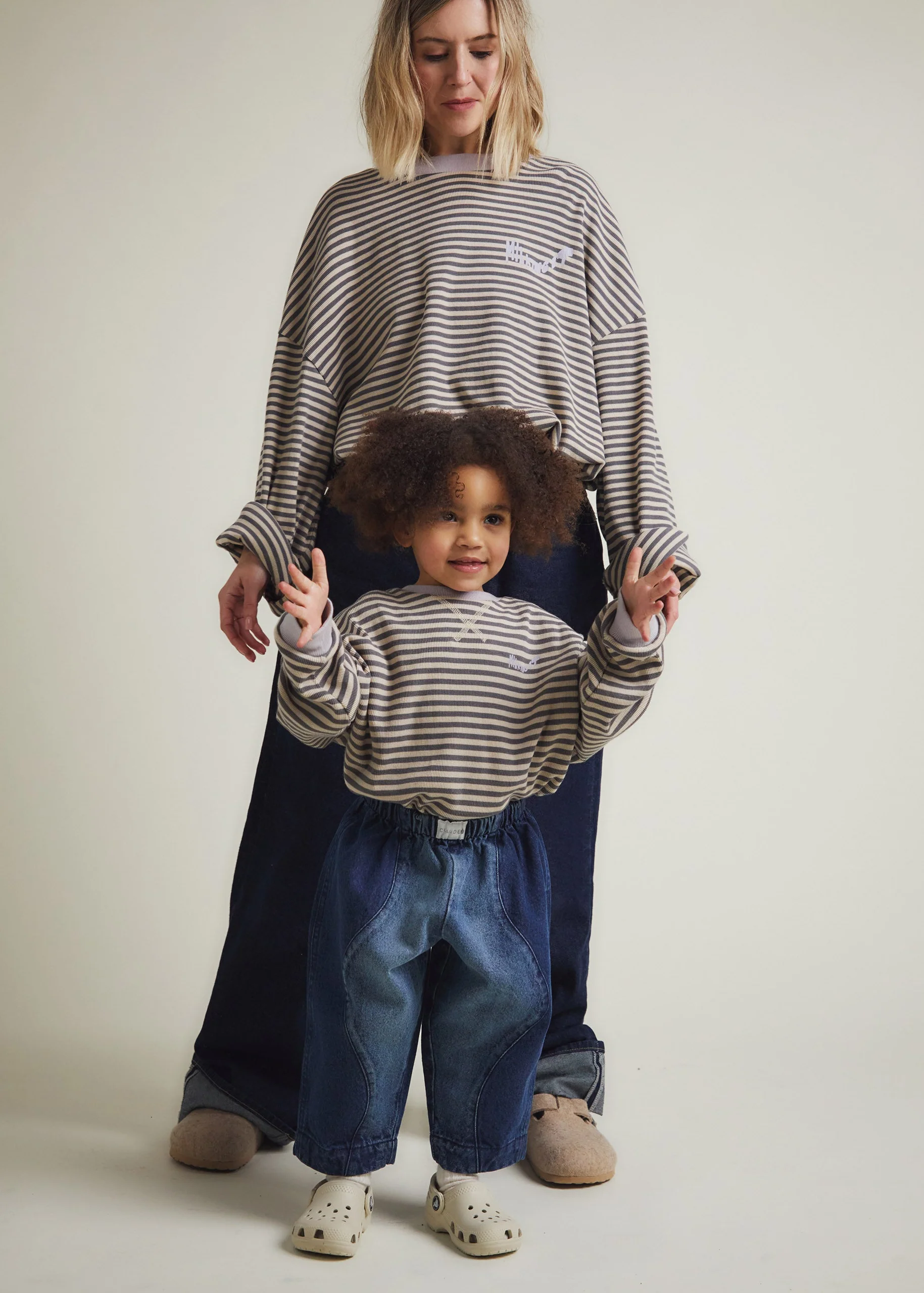Jamie Stripe Slate Top - Image 3