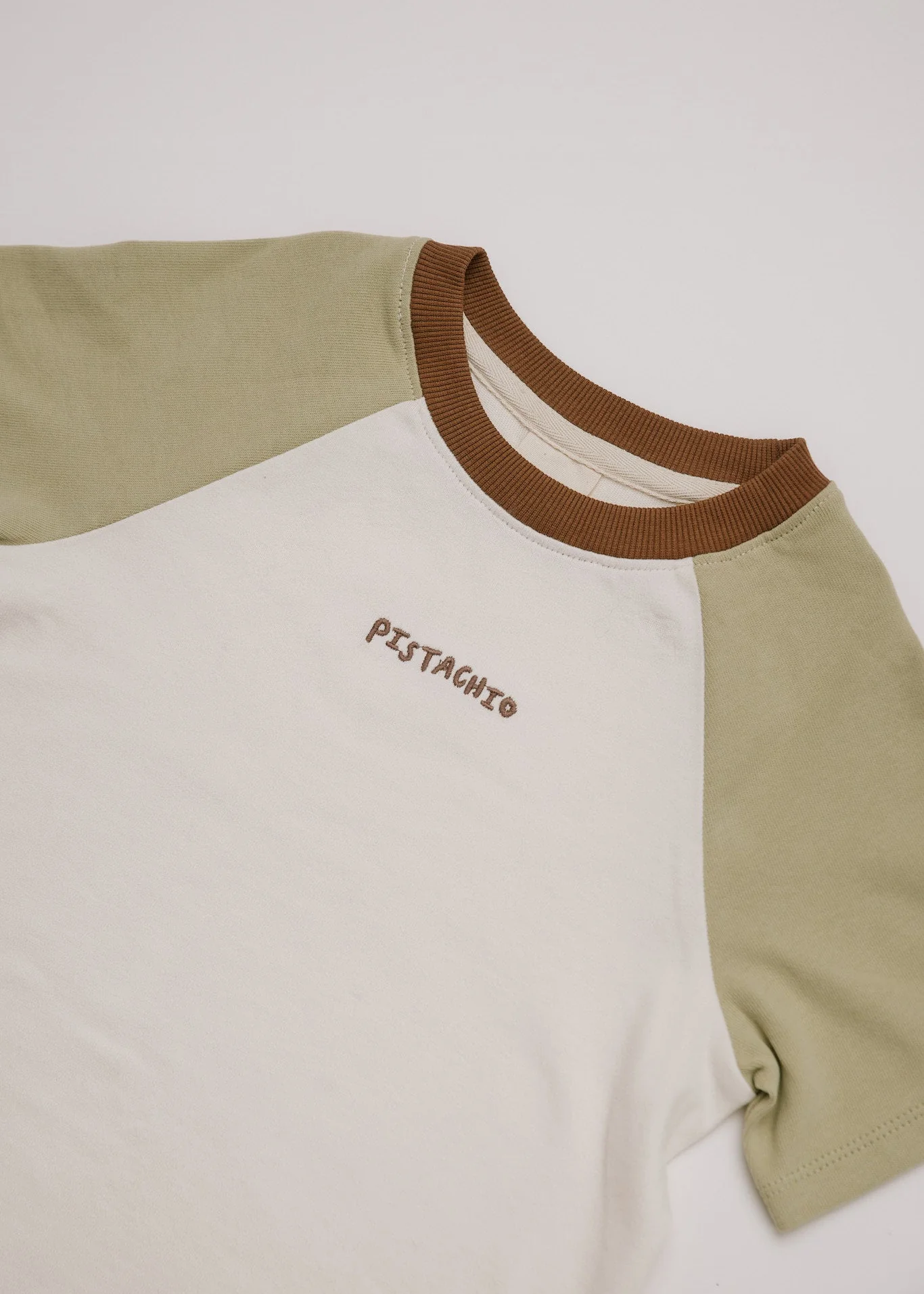 Jude Pistachio Raglan Tee - Image 6
