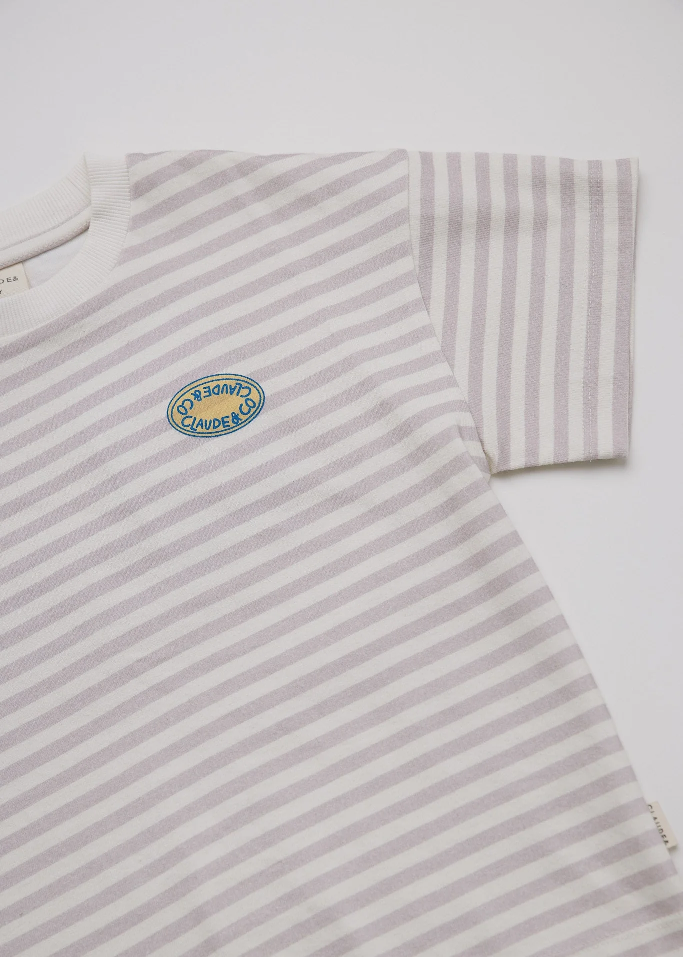 Lenni Lilac Stripe Tee - Image 11