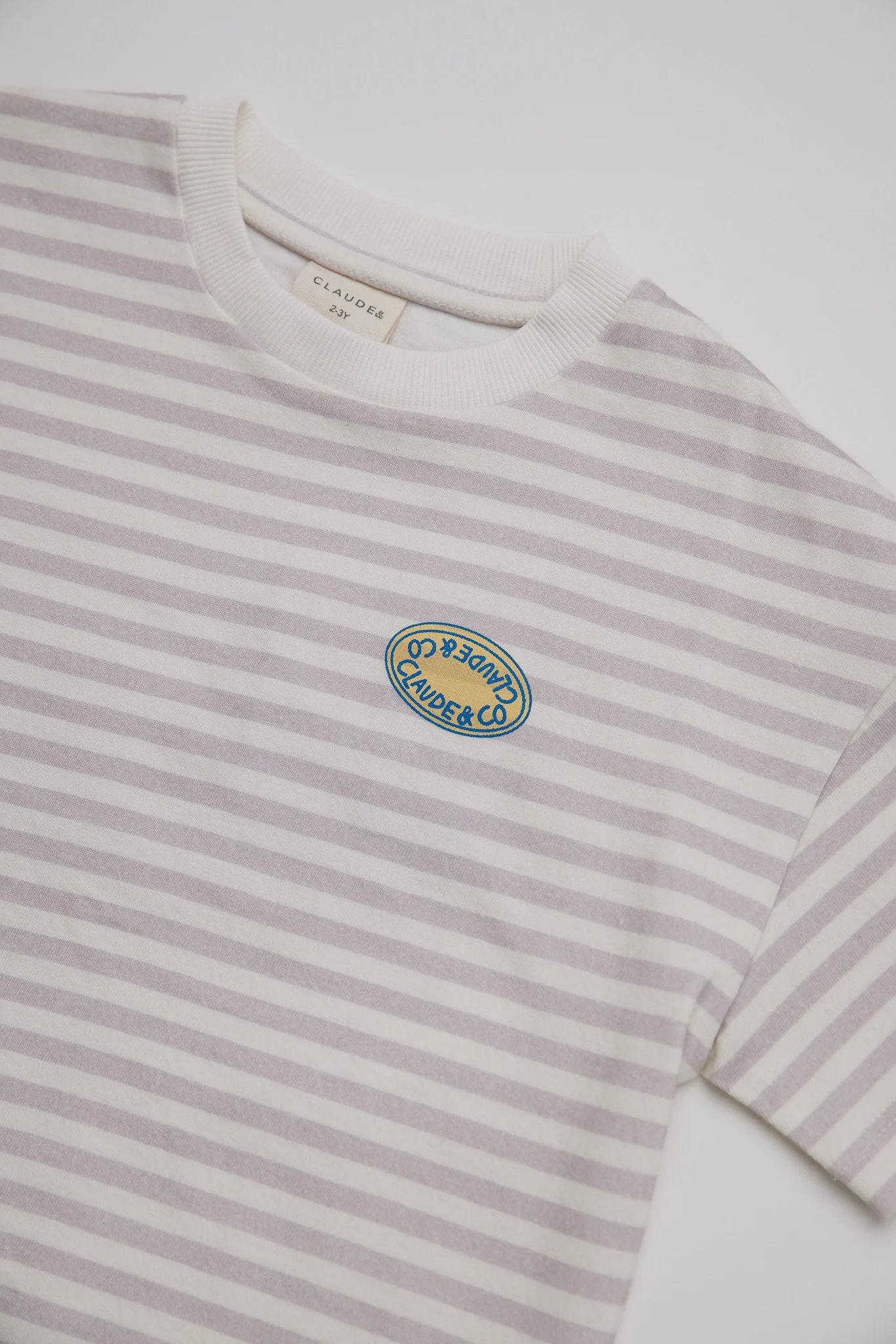 Lenni Lilac Stripe Tee - Image 12