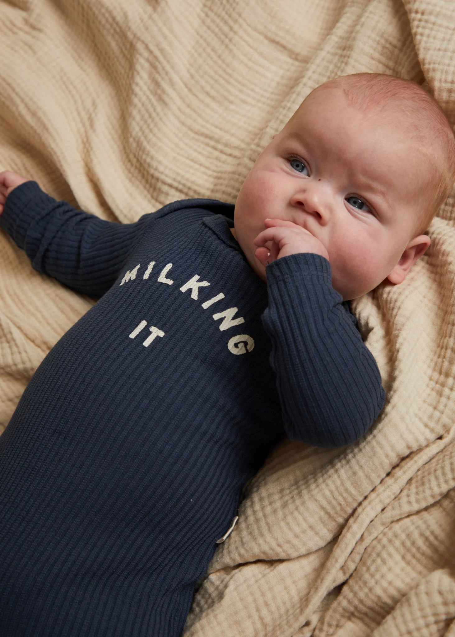 Milking It ® Navy Onesie - Image 3