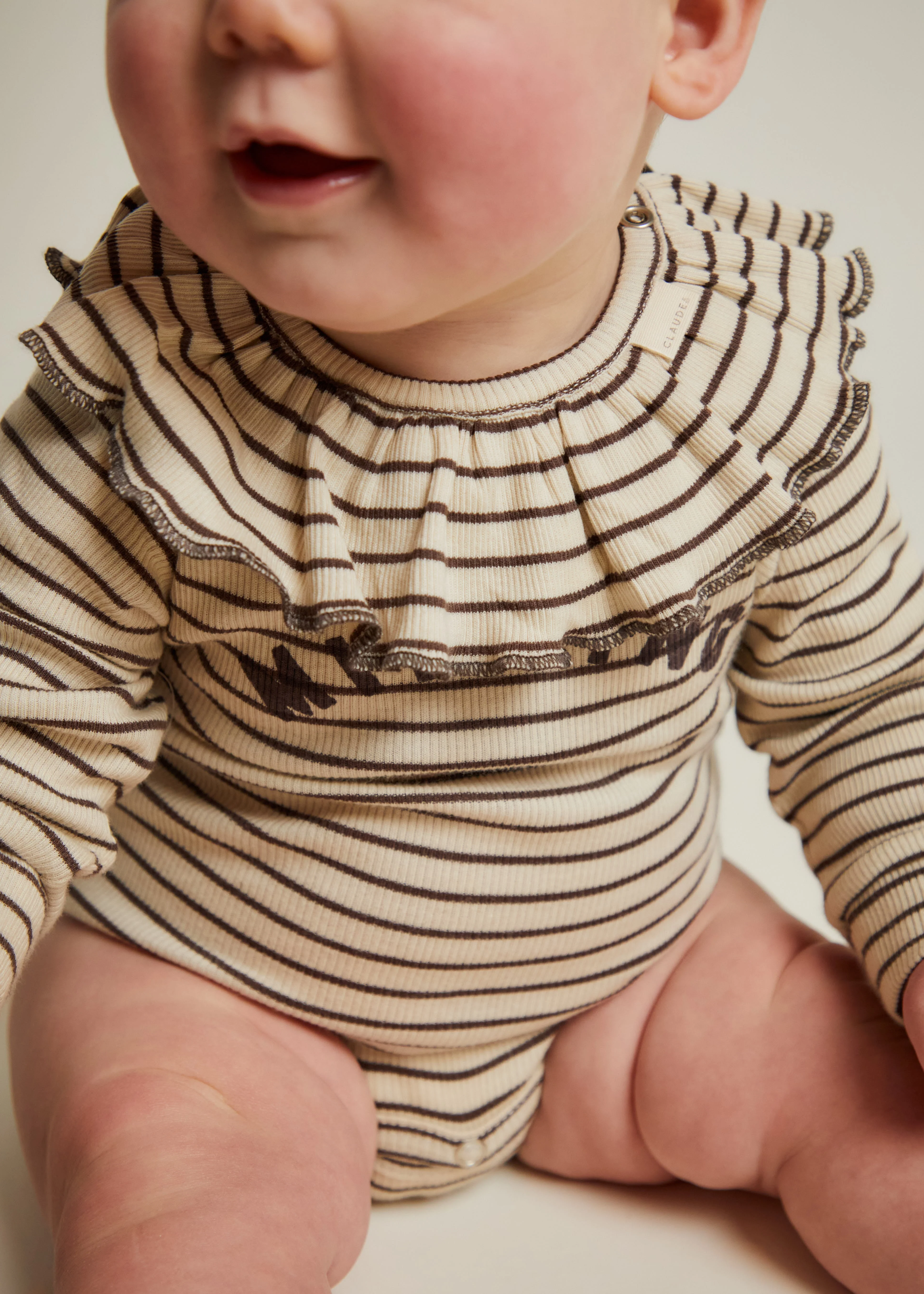 Milking It Bodysuit Coco Stripe