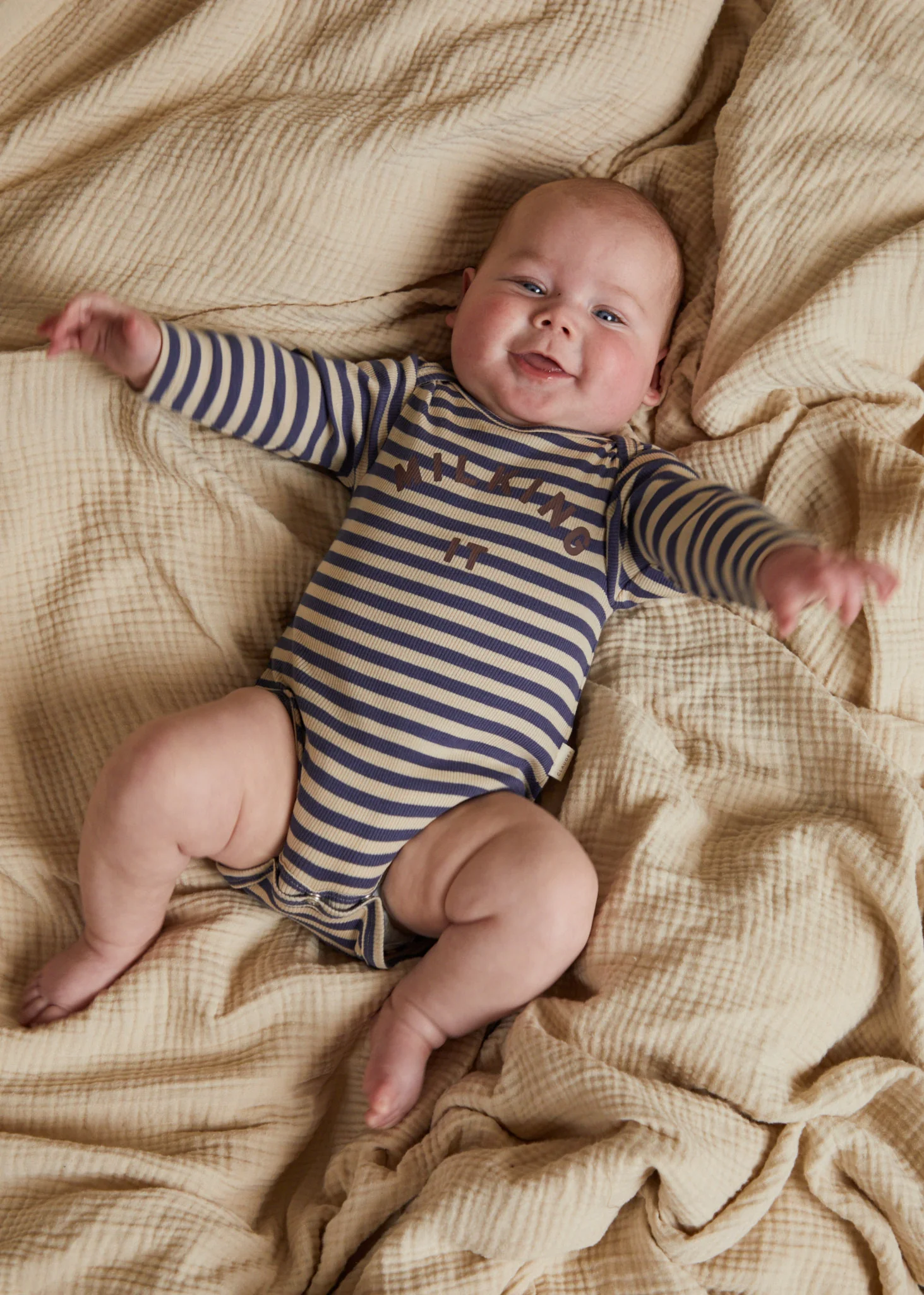 Milking It Inky Stripe Bodysuit