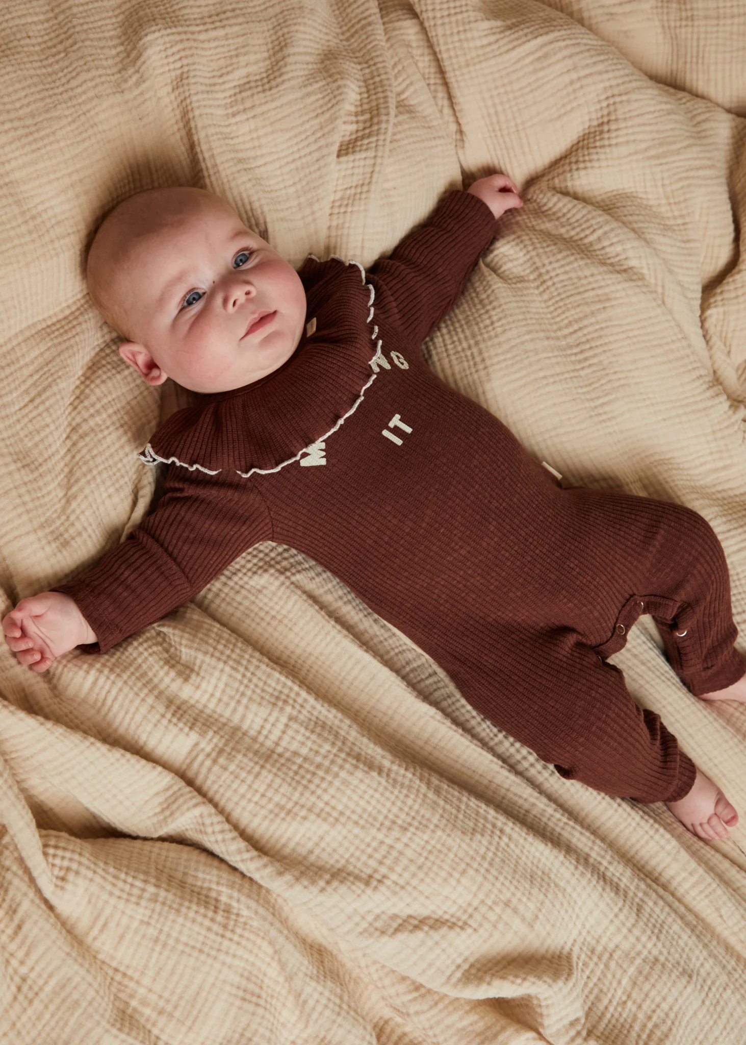 Milking It Onesie Plum - Image 4