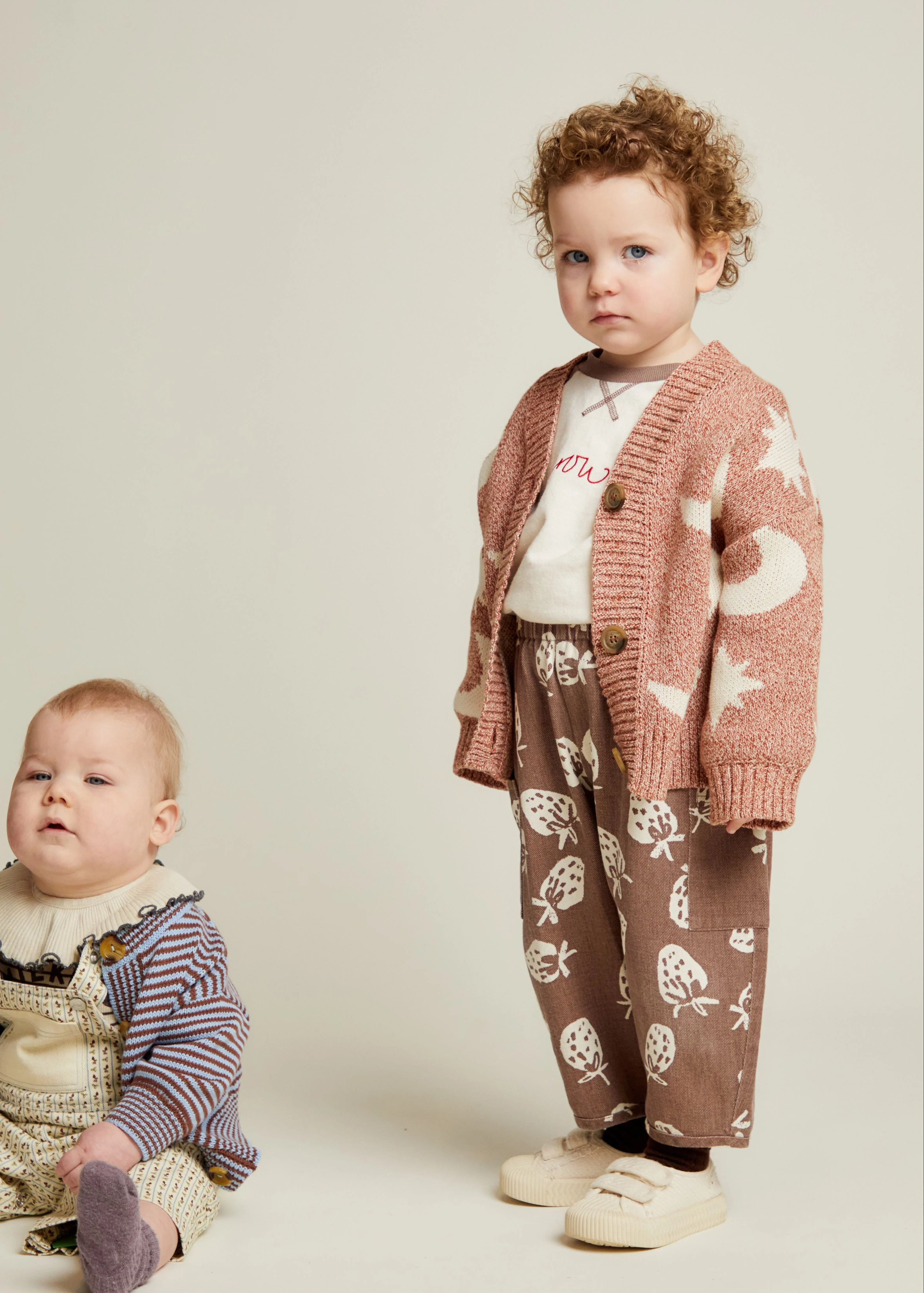Cozmo Russet Moon Star Cardigan - Image 5
