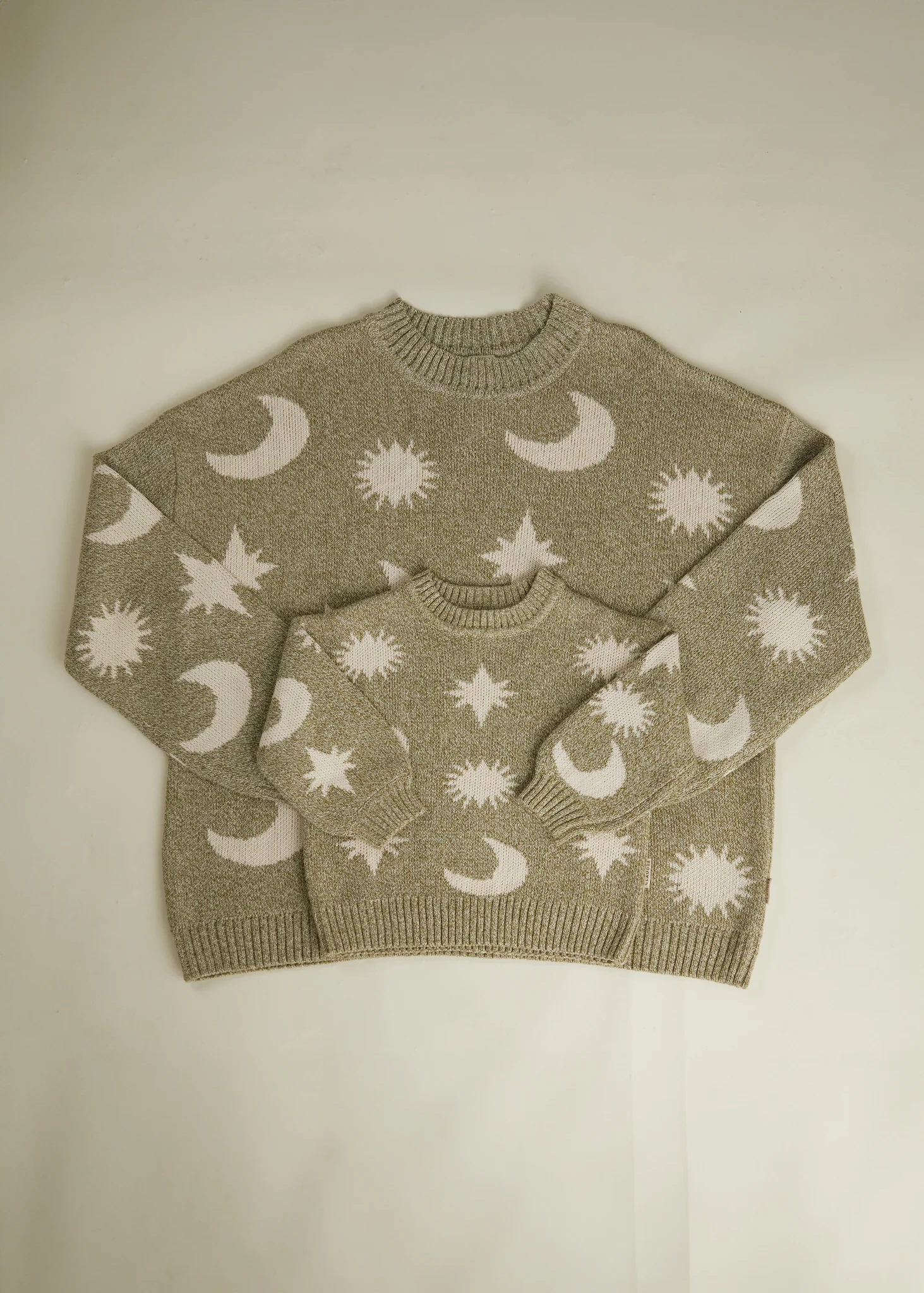 Cozmo Matcha Moon Star Sweater - Image 3