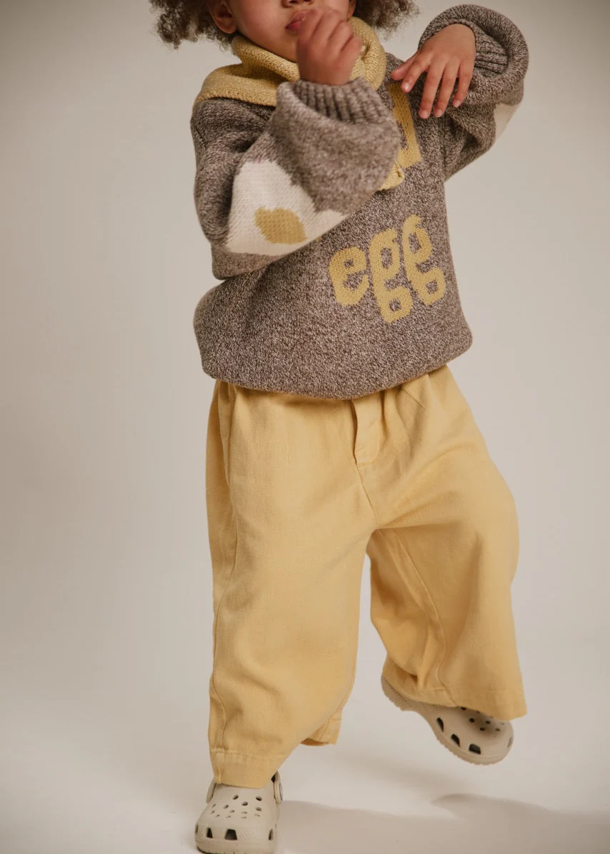 Sloan Honey Wide Leg Trouser - Image 3