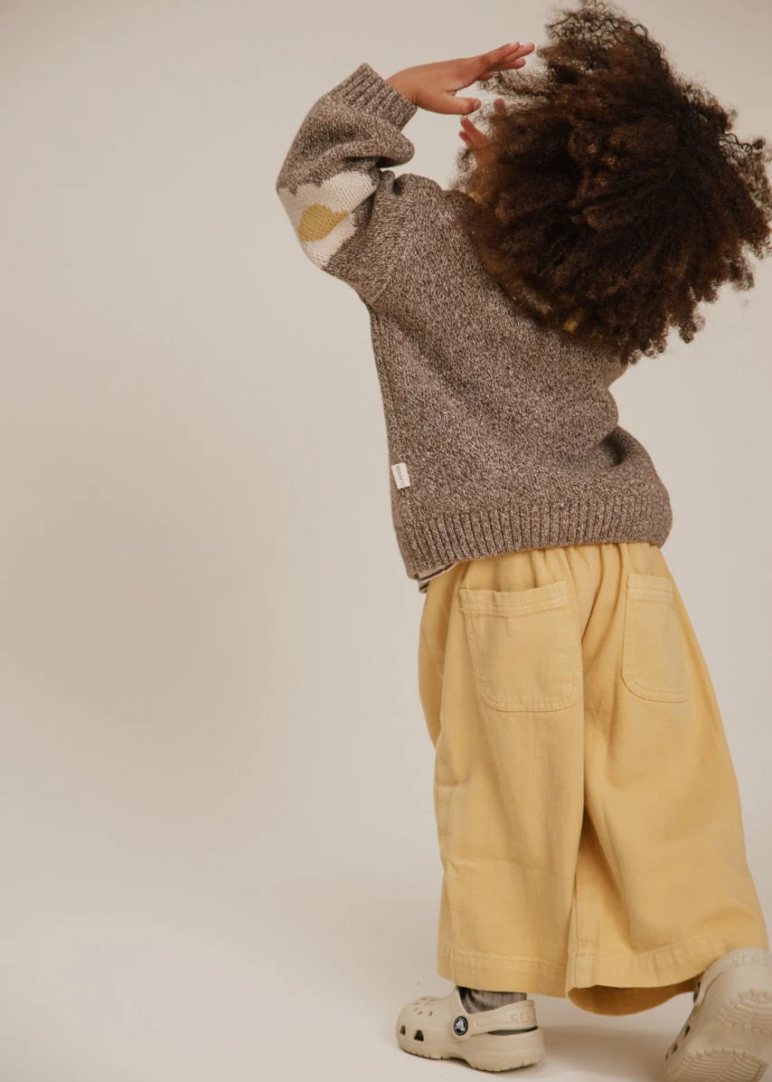 Sloan Honey Wide Leg Trouser - Image 4