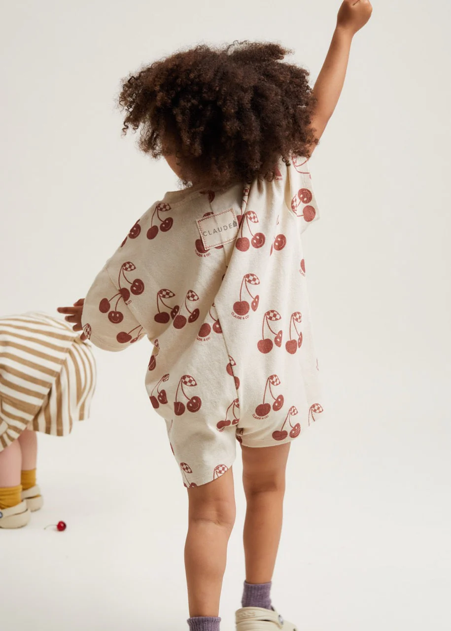 Opal Cherry Romper Tee - Image 5