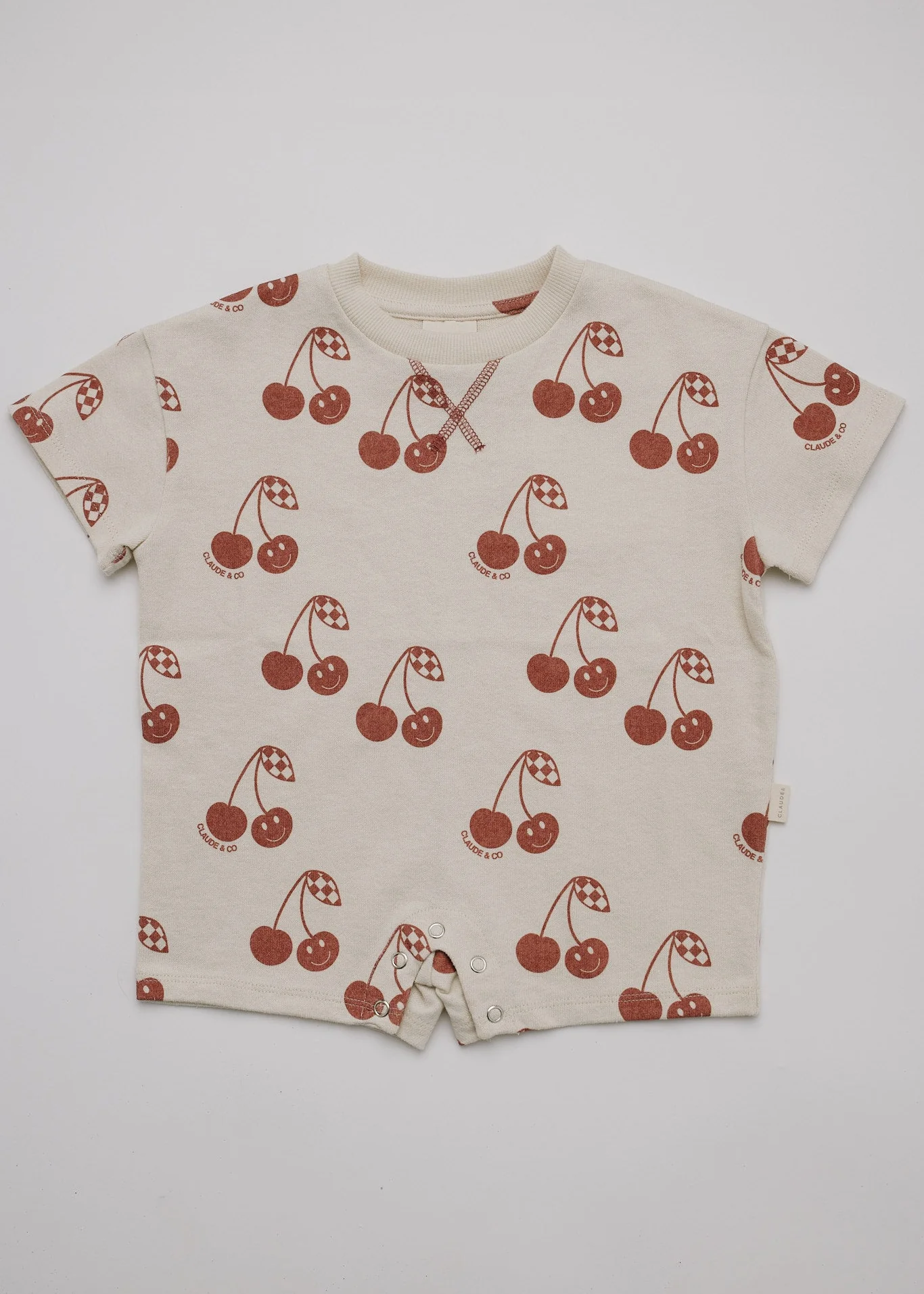 Opal Cherry Romper Tee - Image 7