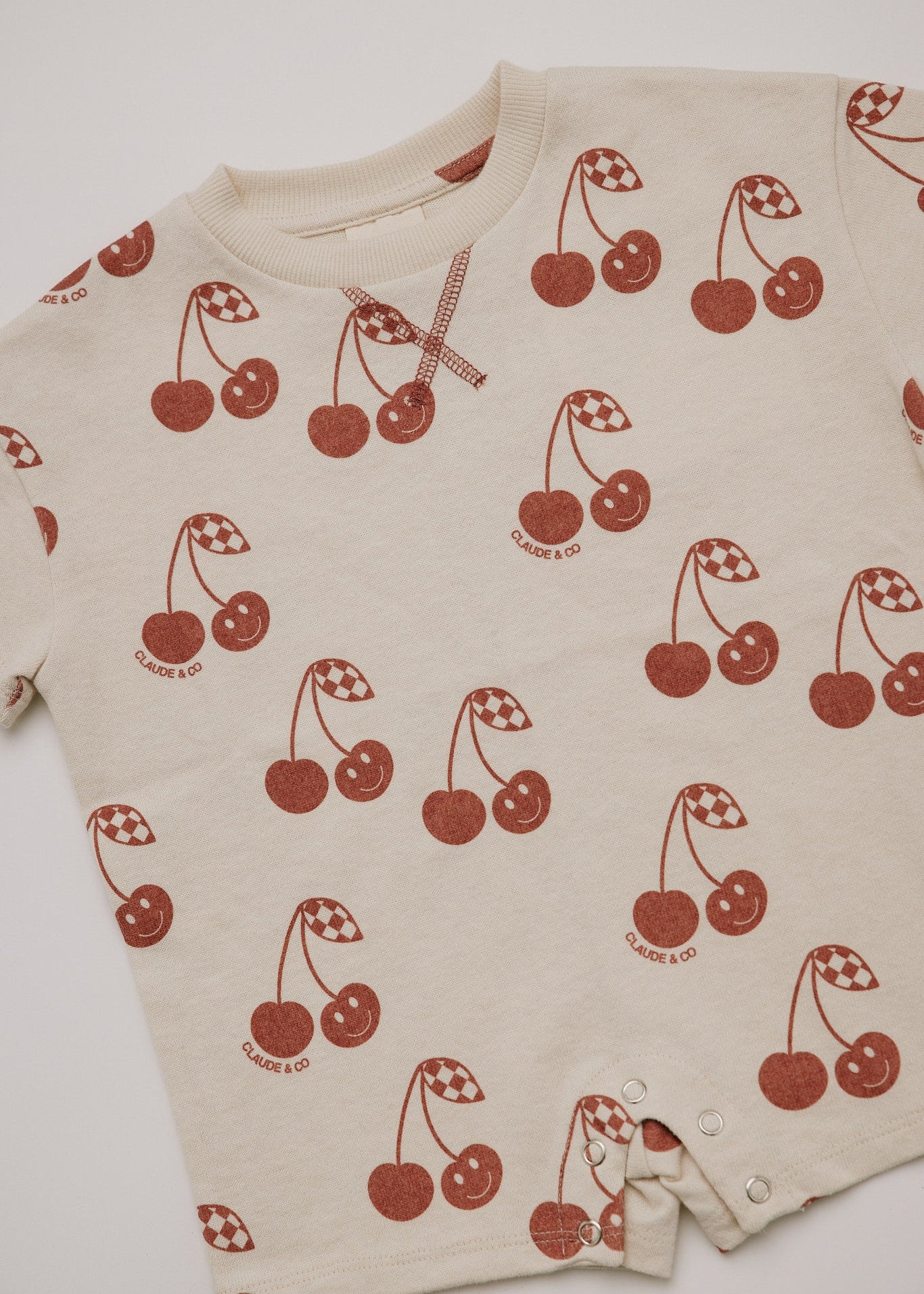 Opal Cherry Romper Tee - Image 9