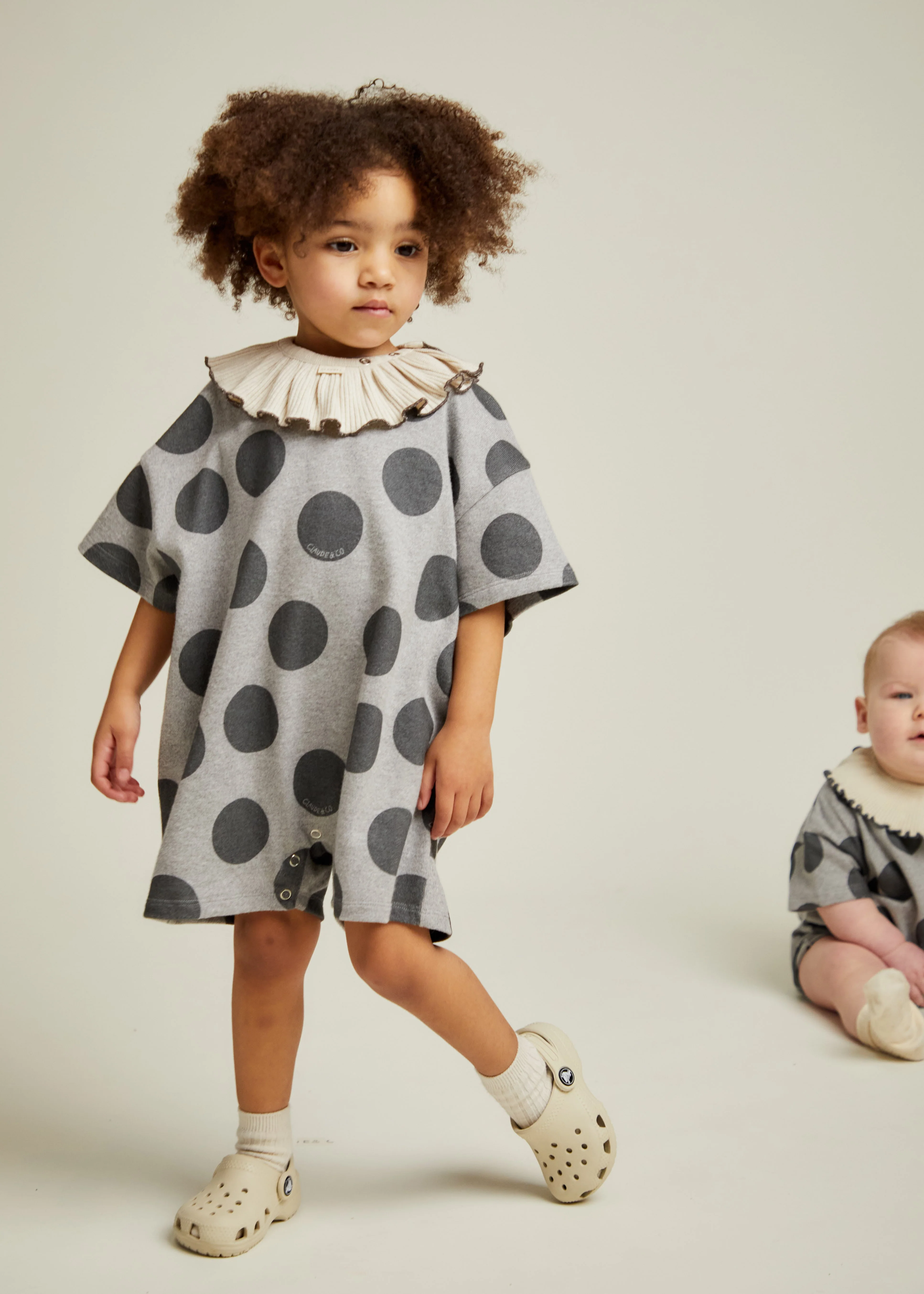 Opal Marl Spot Romper - Image 4