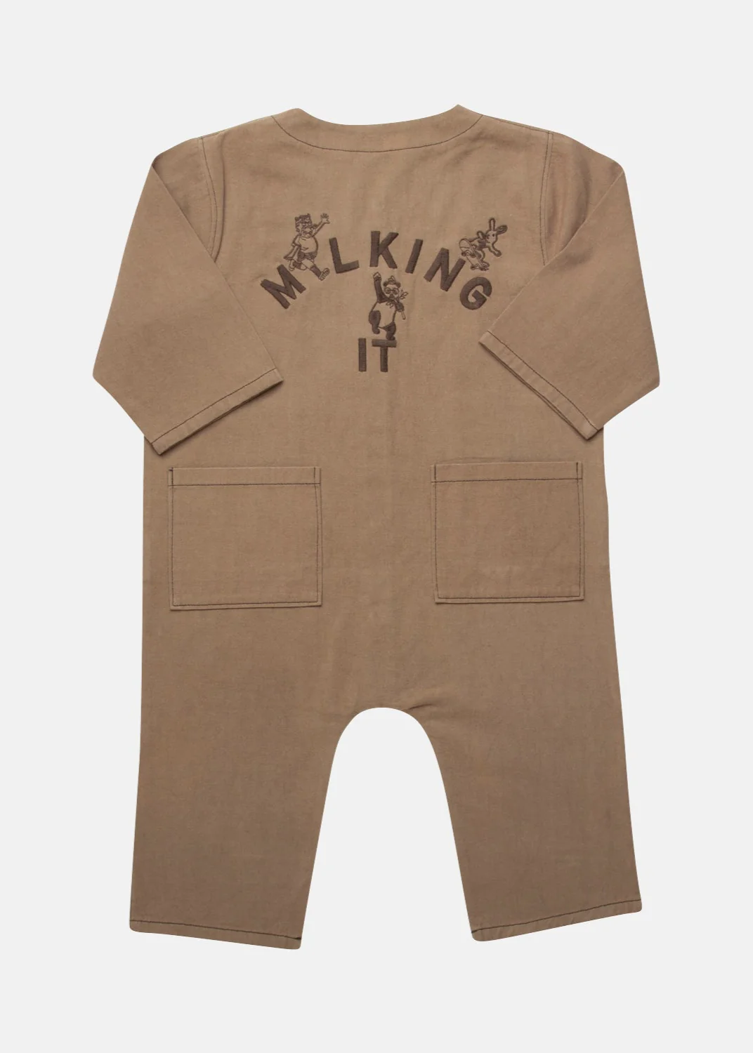Claude x Ando Overalls Chocolate - Image 6