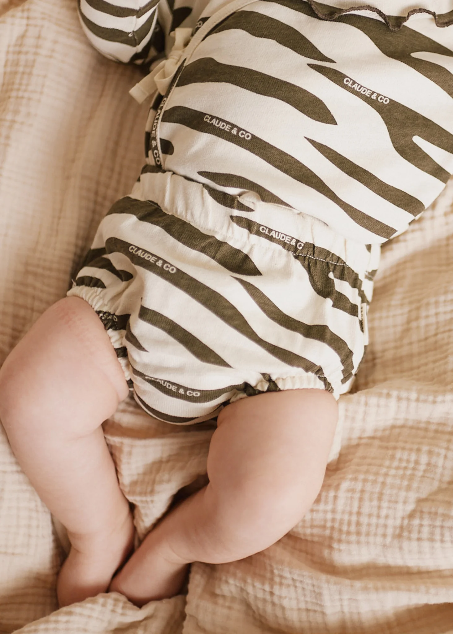 Remy Wrap Zebra Cardi Short Set - Image 4