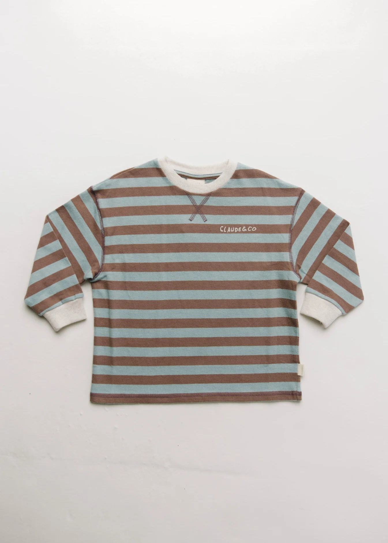 Rue Puddle Stripe Long Sleeve Tee - Image 4